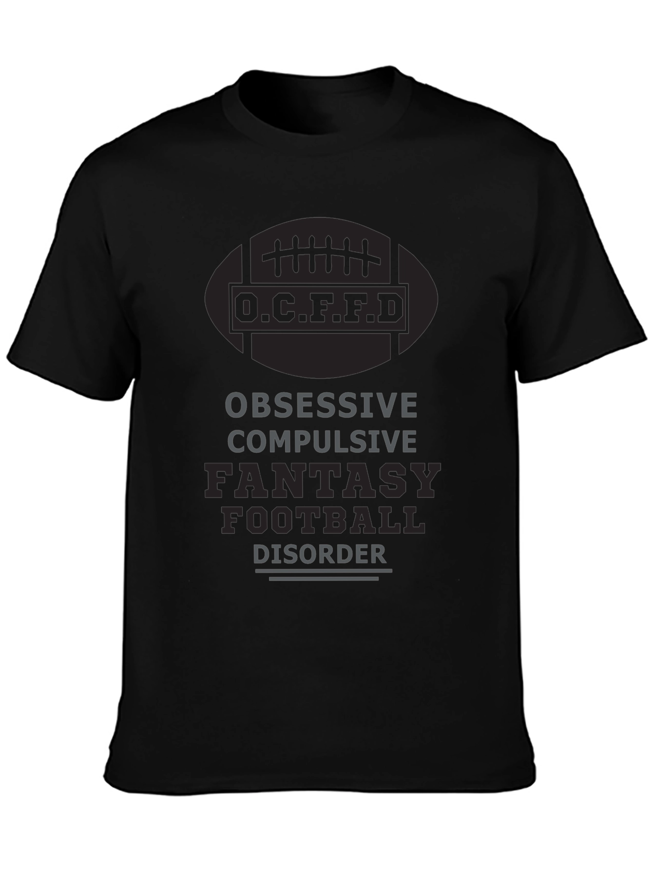 Fantasy Football Disorder T-Shirt: Obsessive & Fun!