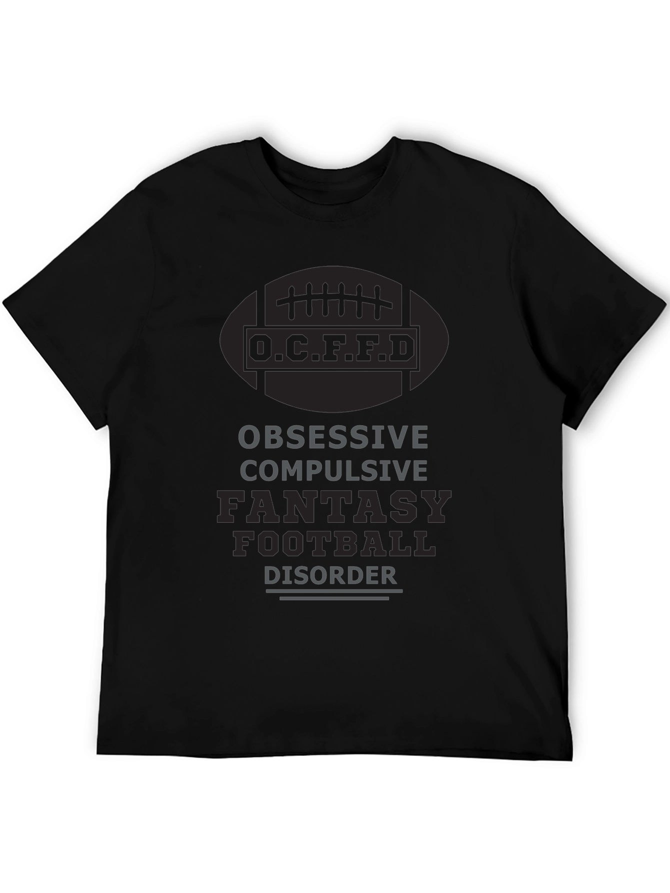 Fantasy Football Disorder T-Shirt: Obsessive & Fun!
