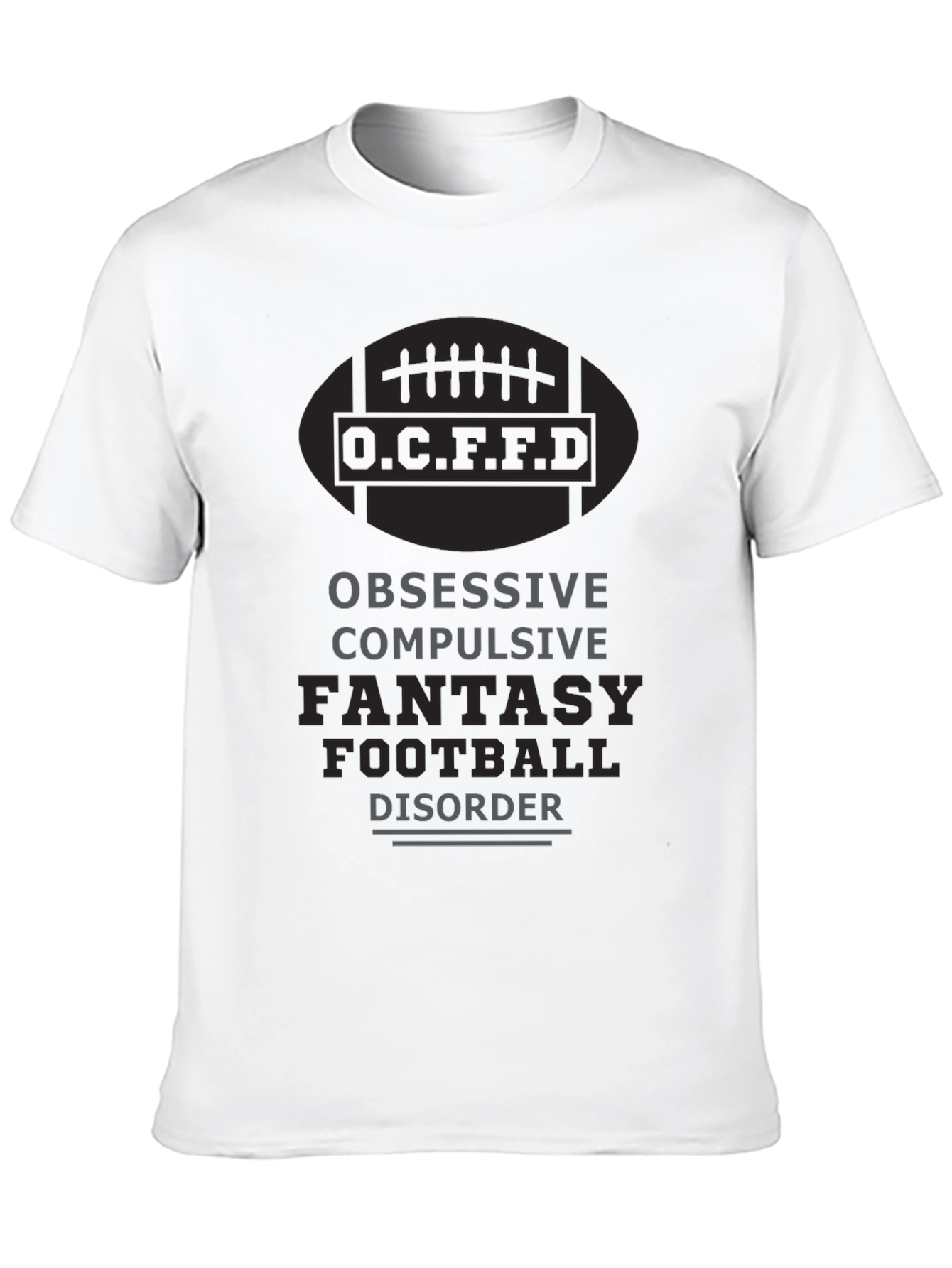 Fantasy Football Disorder T-Shirt: Obsessive & Fun!
