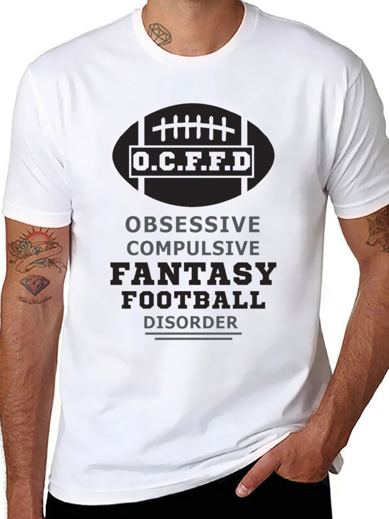 Fantasy Football Disorder T-Shirt: Obsessive & Fun!