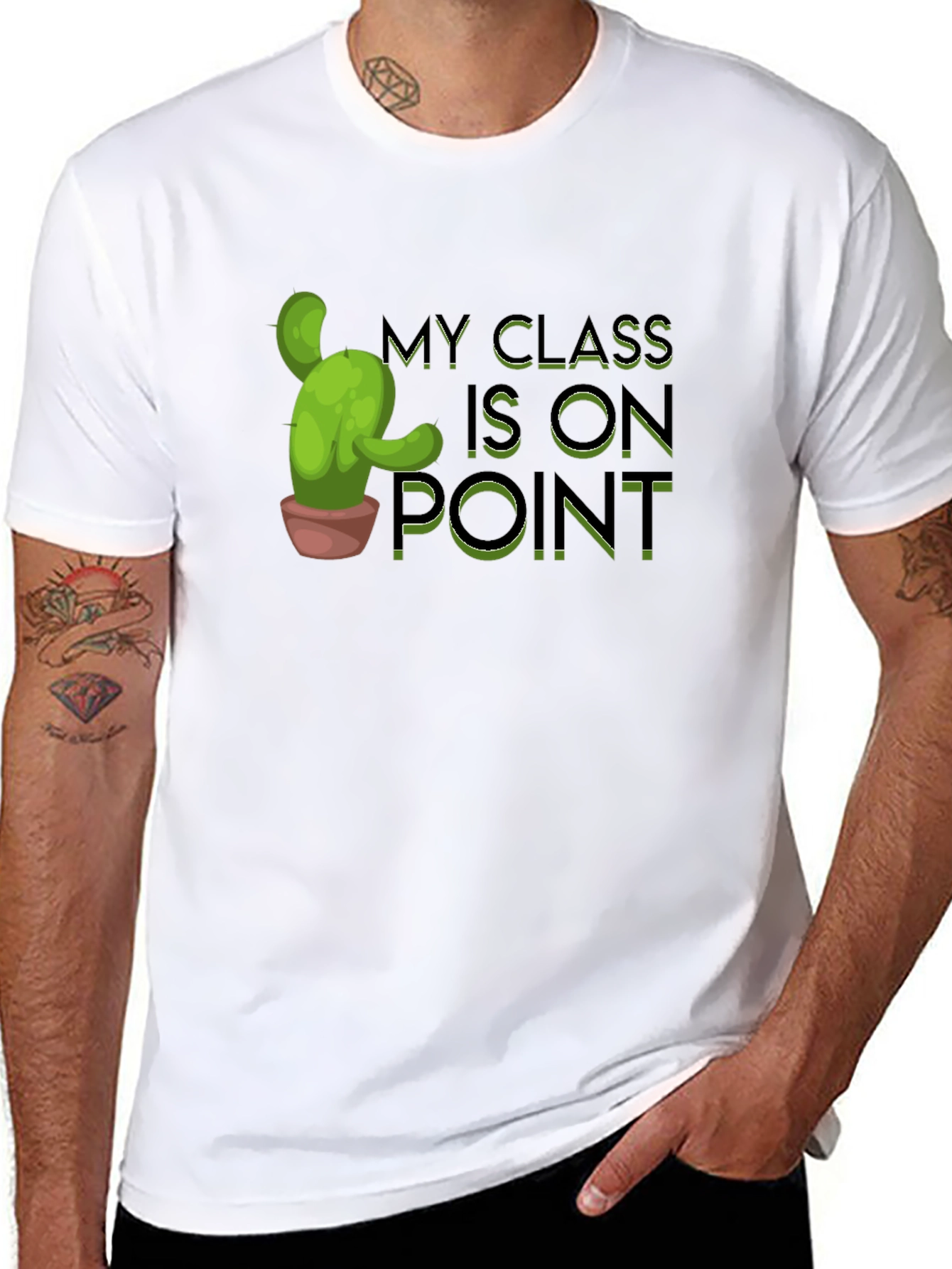 My Class is on Point Cactus T-Shirt