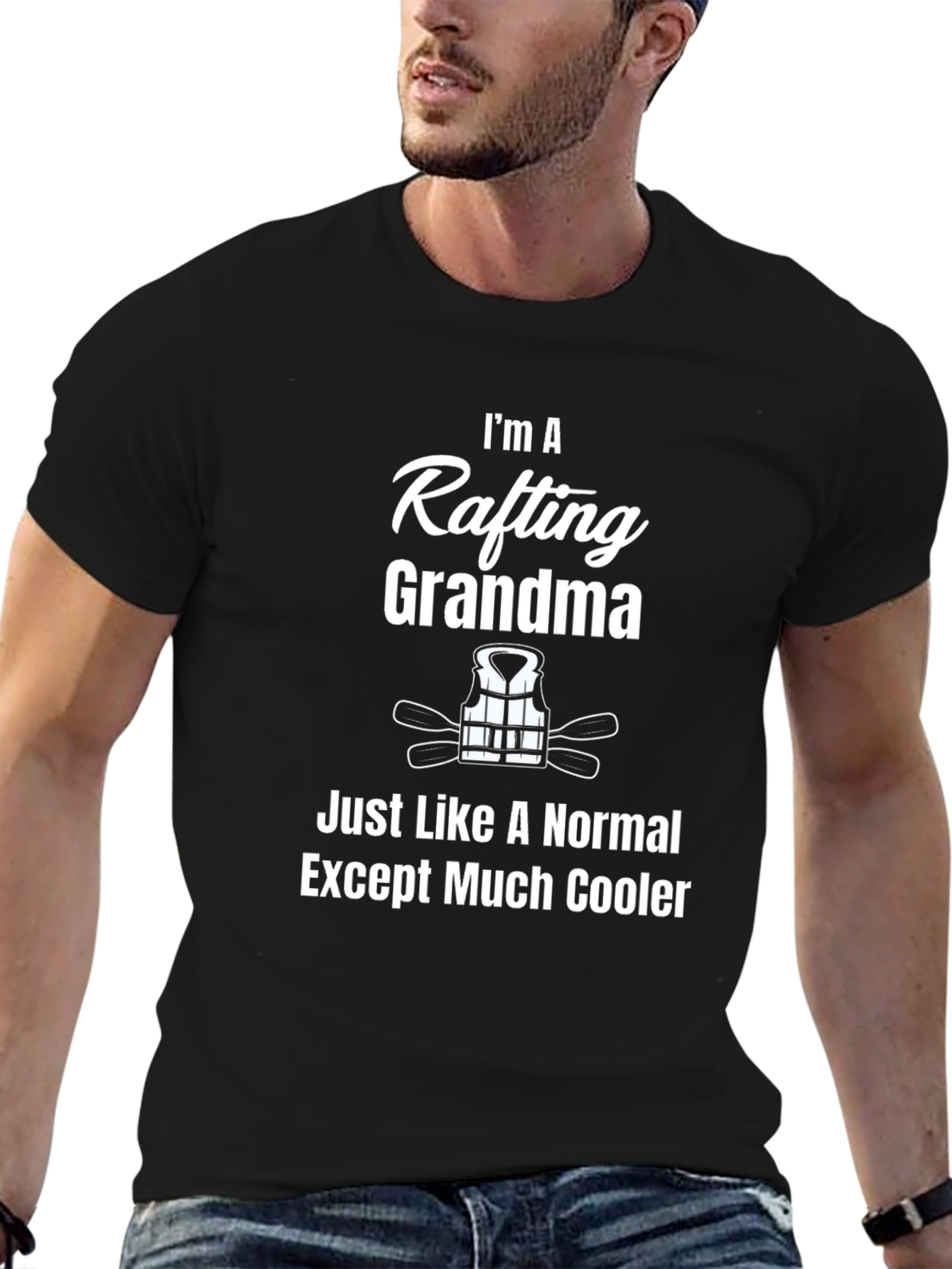 Rafting Grandma Funny T-Shirt - Outdoor Adventure Tee