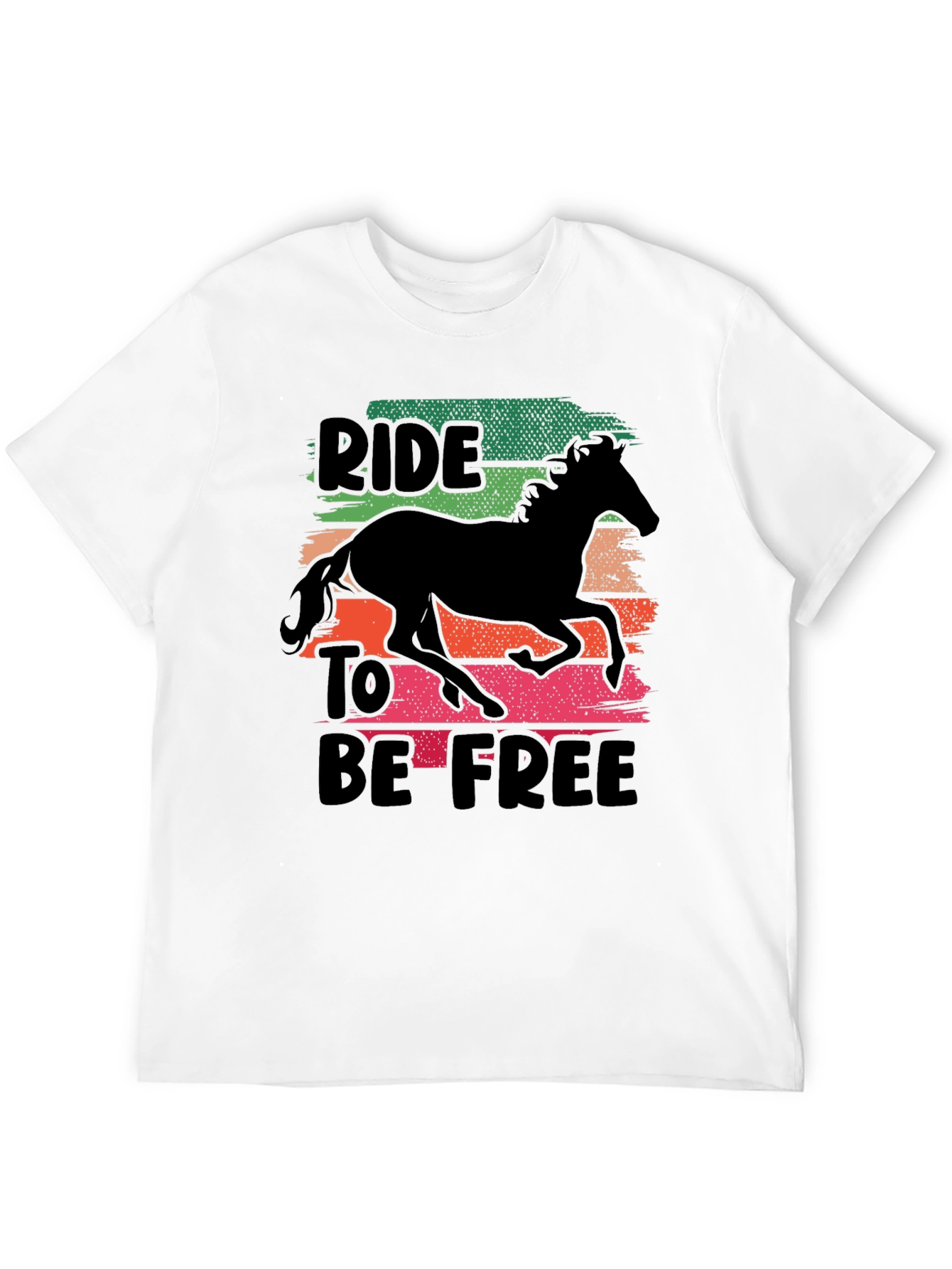 Ride To Be Free Horse T-Shirt