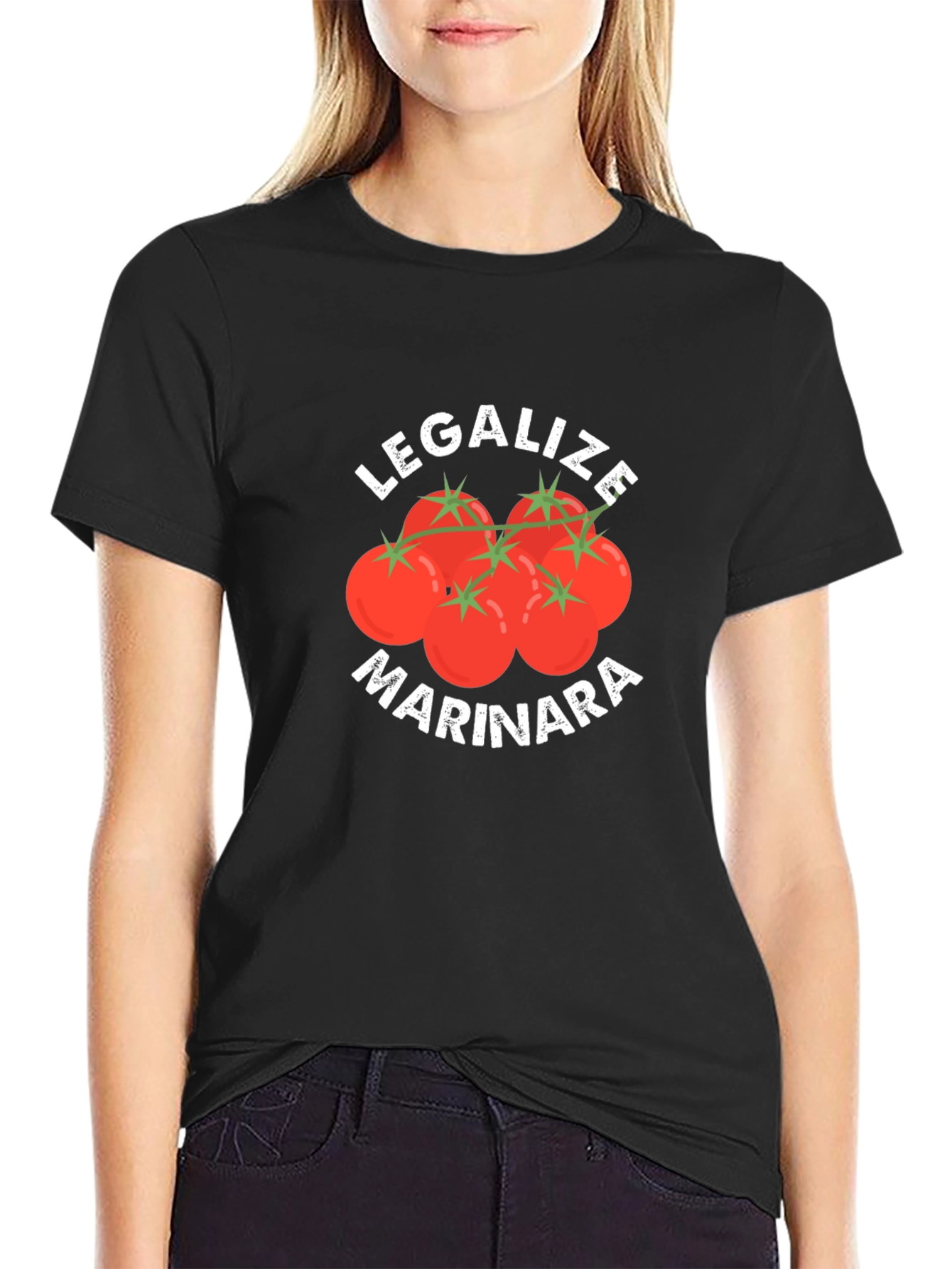 Legalize Marinara Tomato Graphic T-Shirt