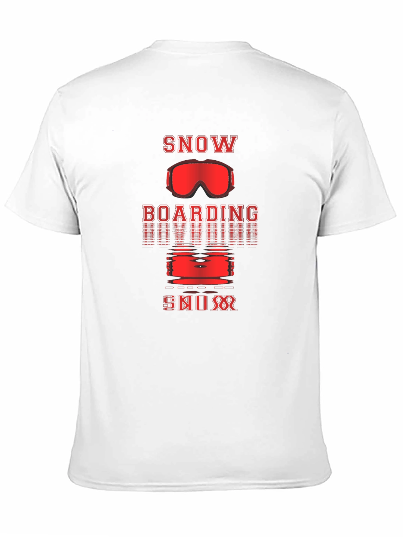 Snowboarding Skiing T-Shirt | Black Graphic Tee