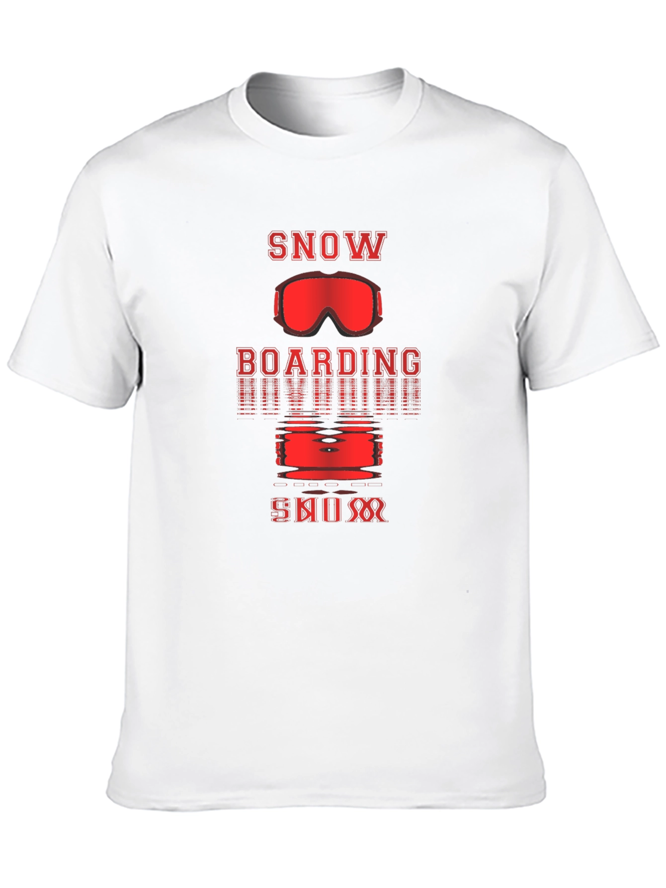 Snowboarding Skiing T-Shirt | Black Graphic Tee