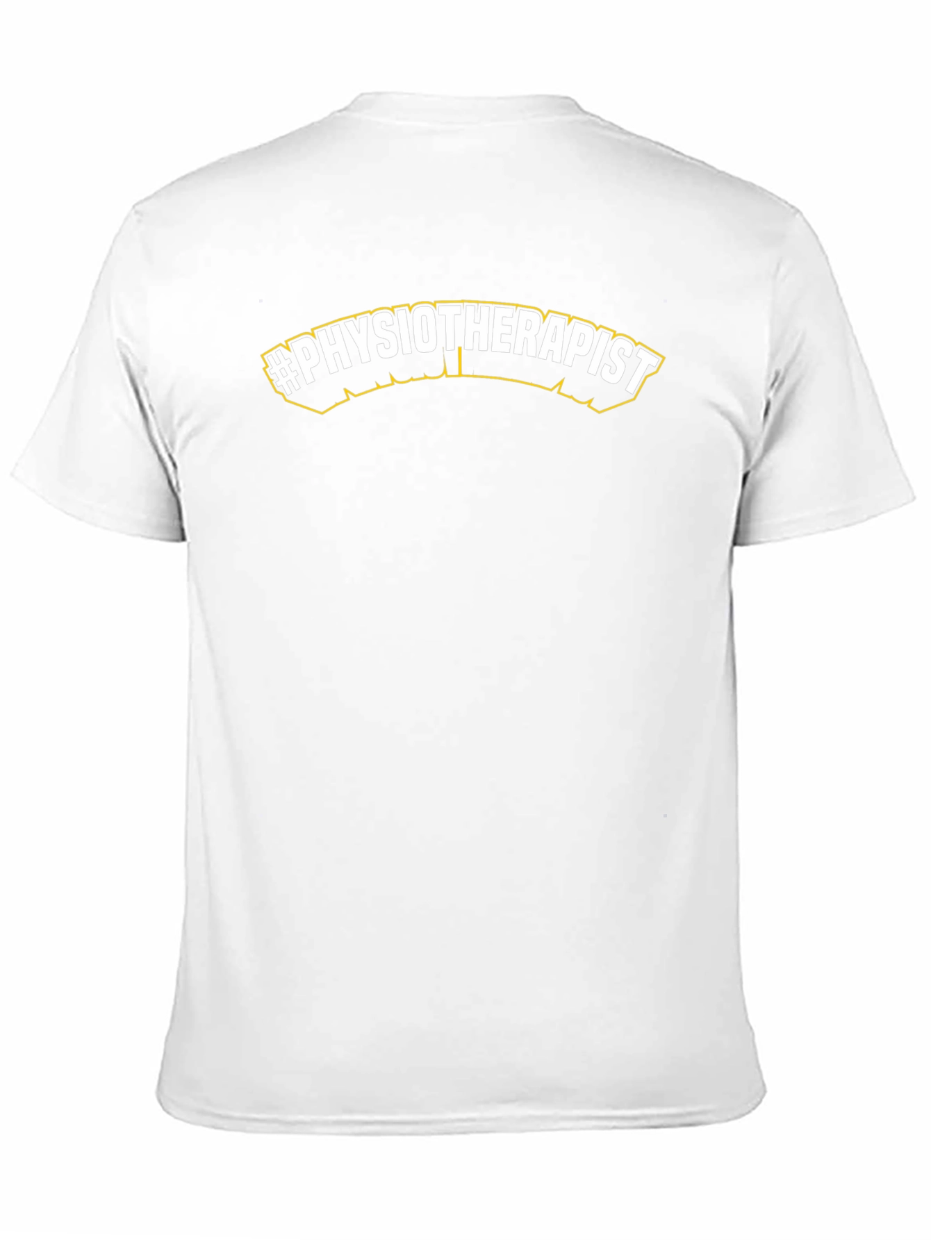 #Physiotherapist Black T-Shirt - Medical Professional Apparel