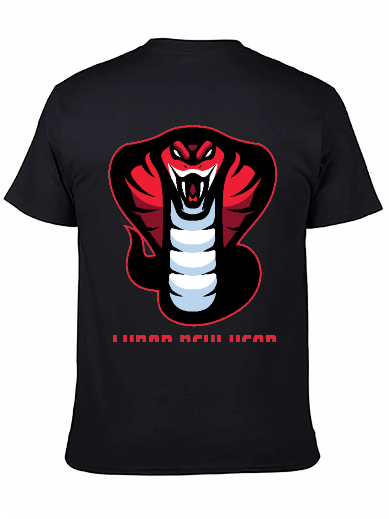 Lunar New Year Cobra Graphic Tee - Black