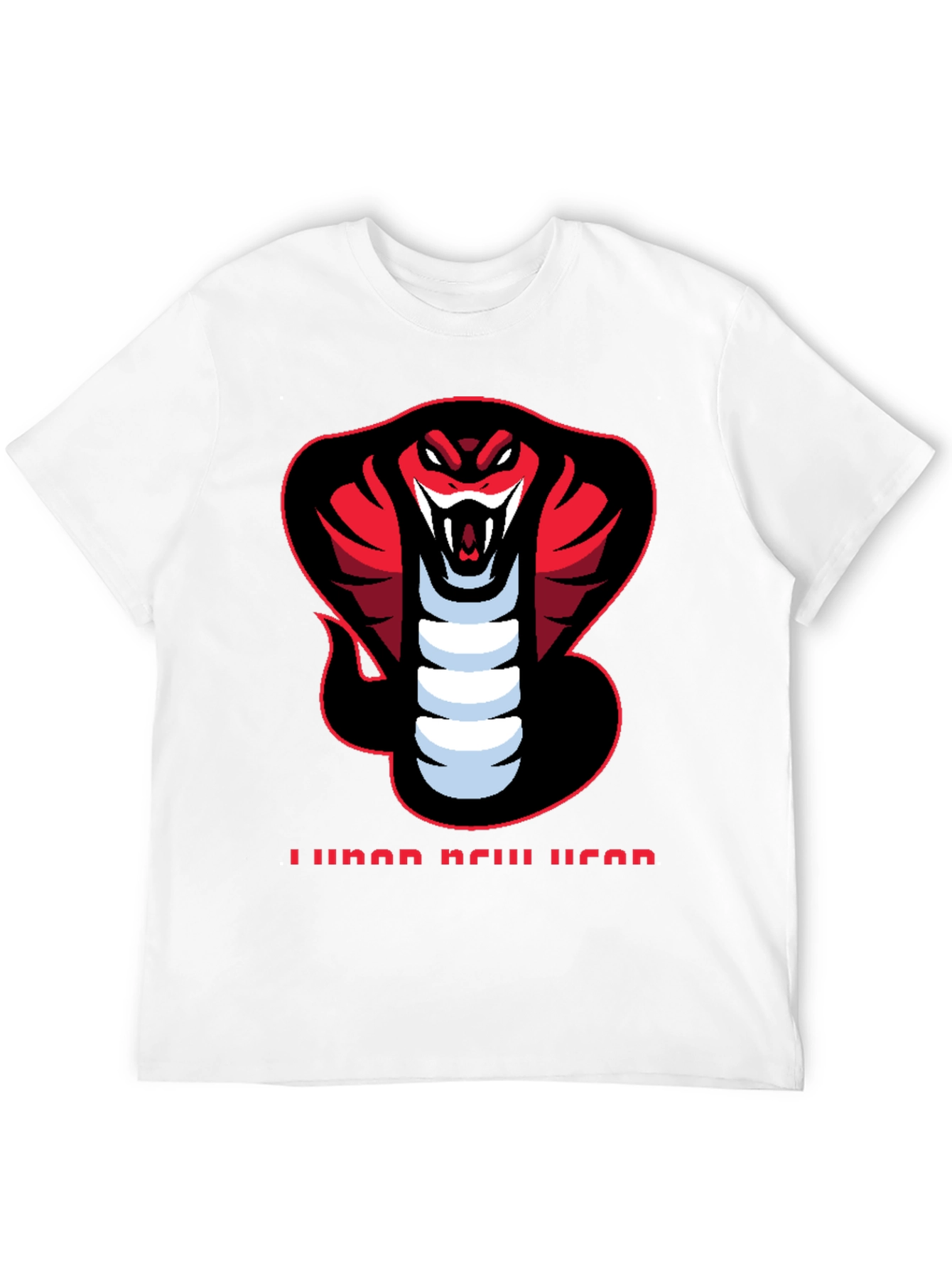 Lunar New Year Cobra Graphic Tee - Black
