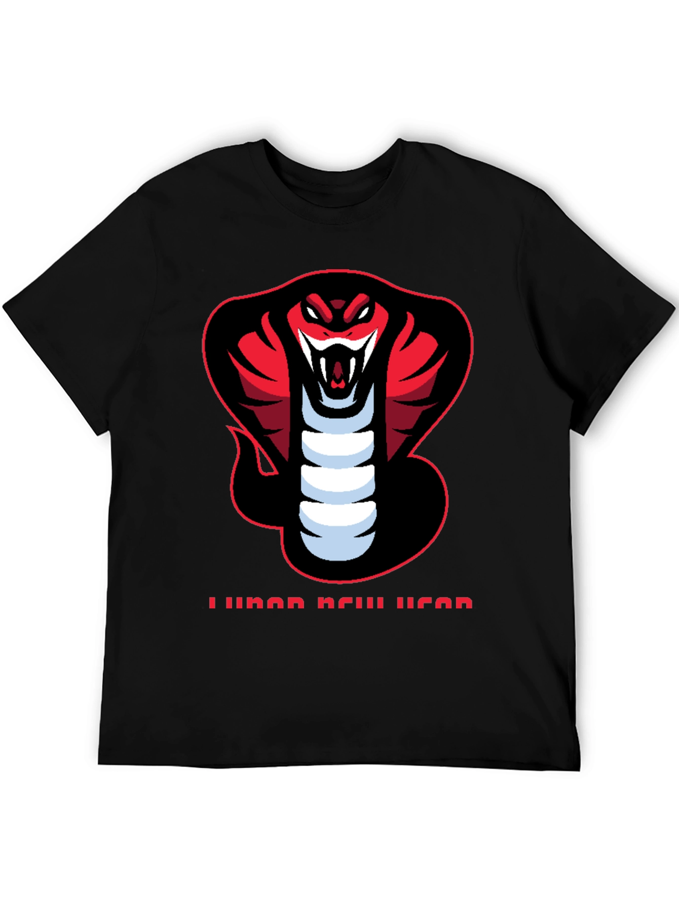 Lunar New Year Cobra Graphic Tee - Black