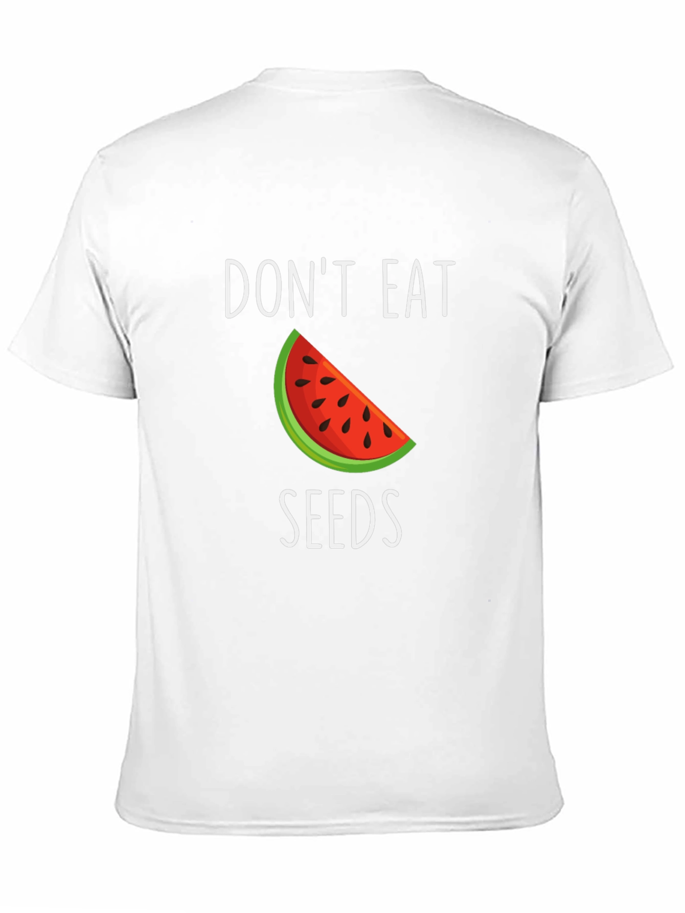 Dont Eat Seeds T-Shirt - Watermelon Design