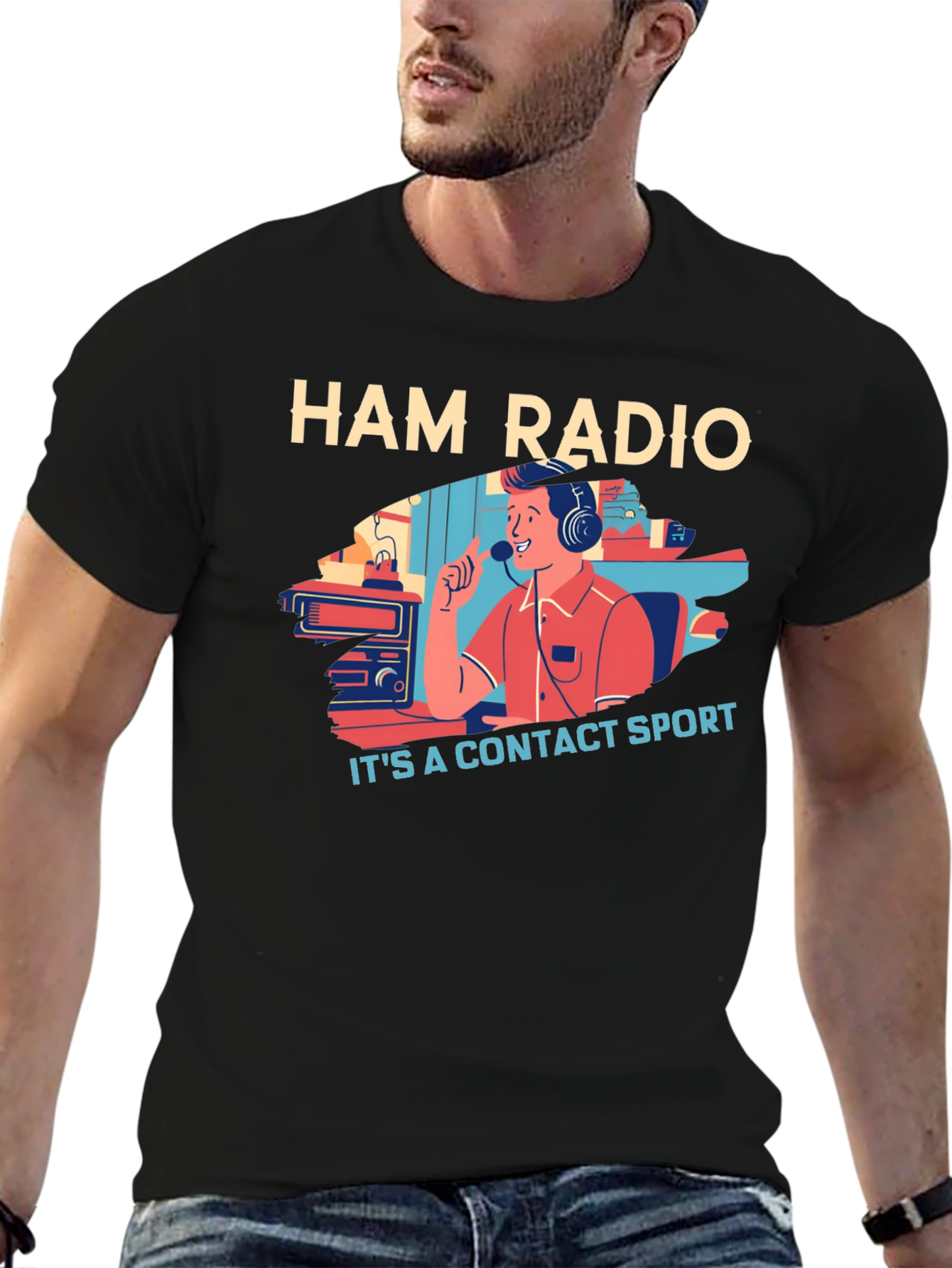 Ham Radio Contact Sport T-Shirt