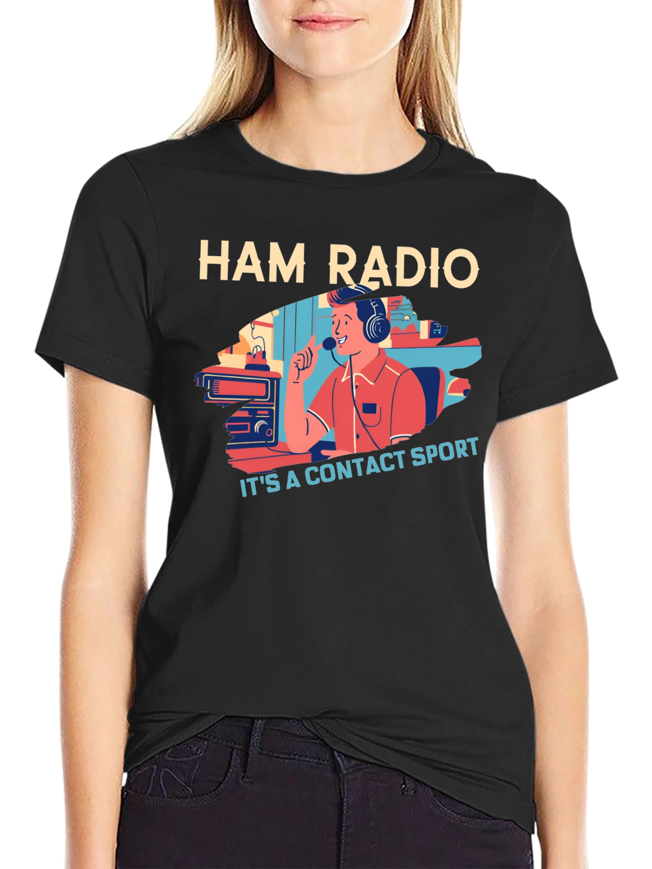 Ham Radio Contact Sport T-Shirt