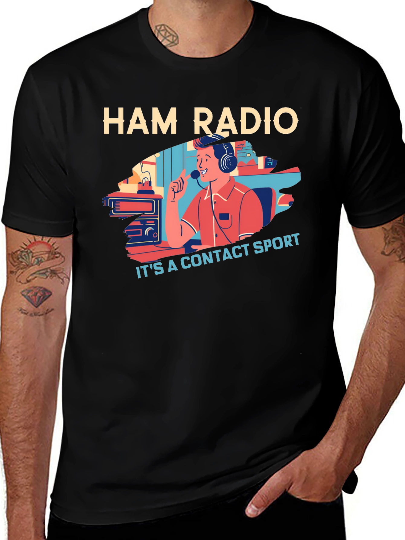 Ham Radio Contact Sport T-Shirt