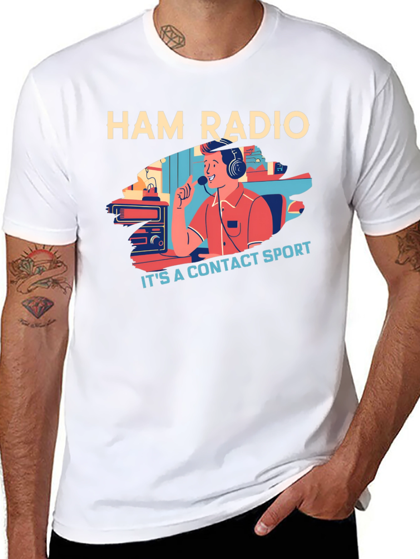 Ham Radio Contact Sport T-Shirt