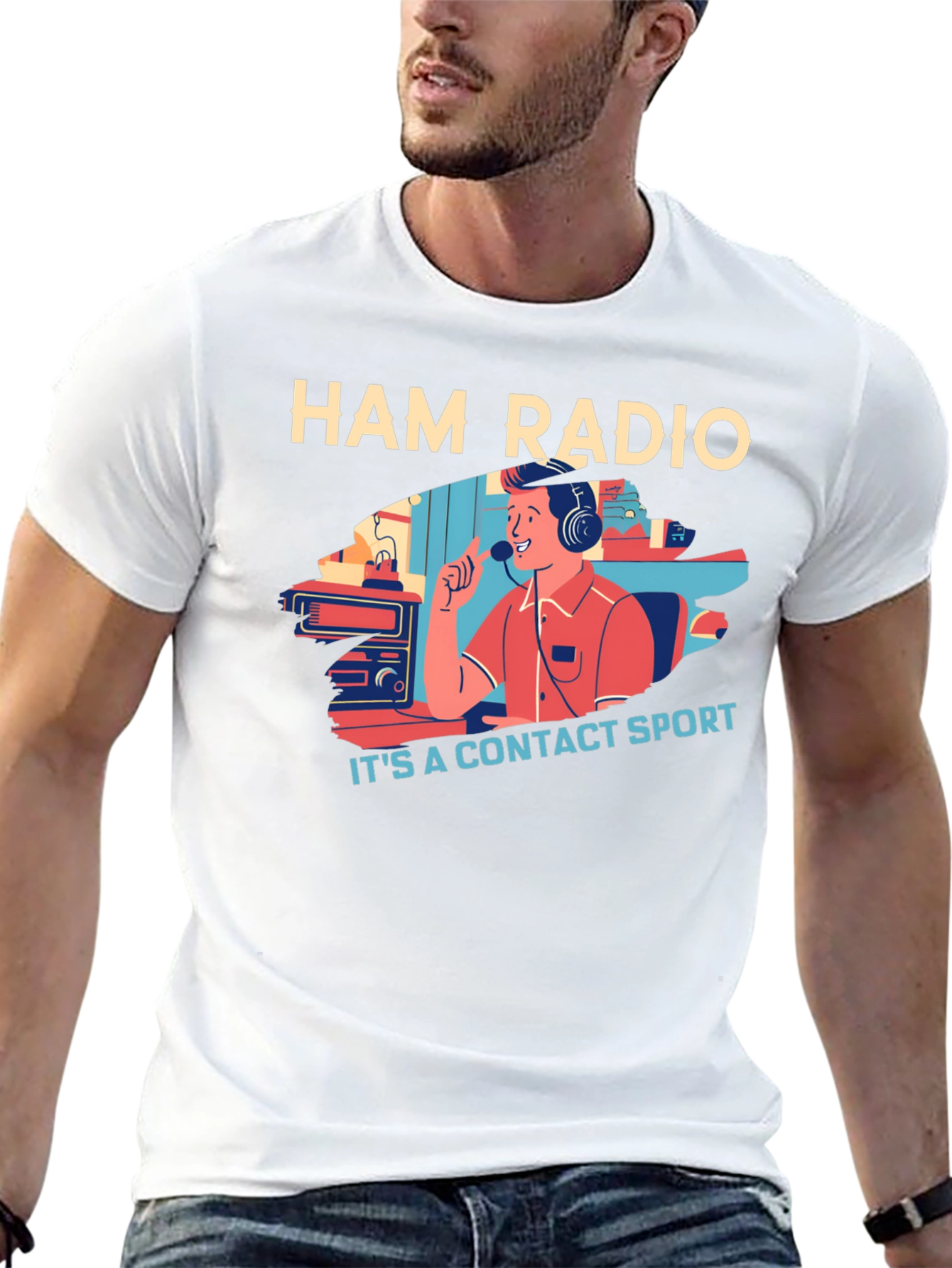 Ham Radio Contact Sport T-Shirt