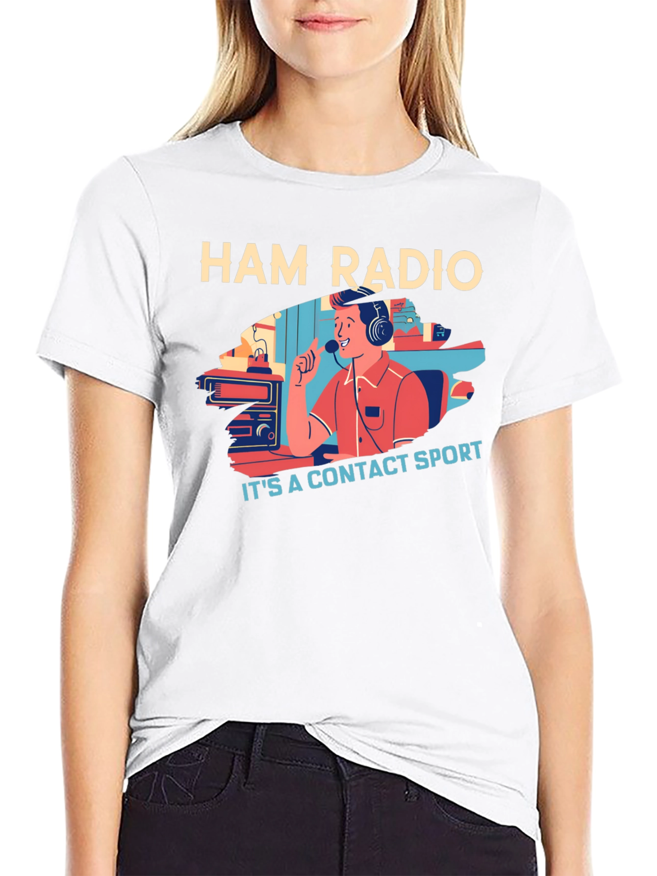 Ham Radio Contact Sport T-Shirt