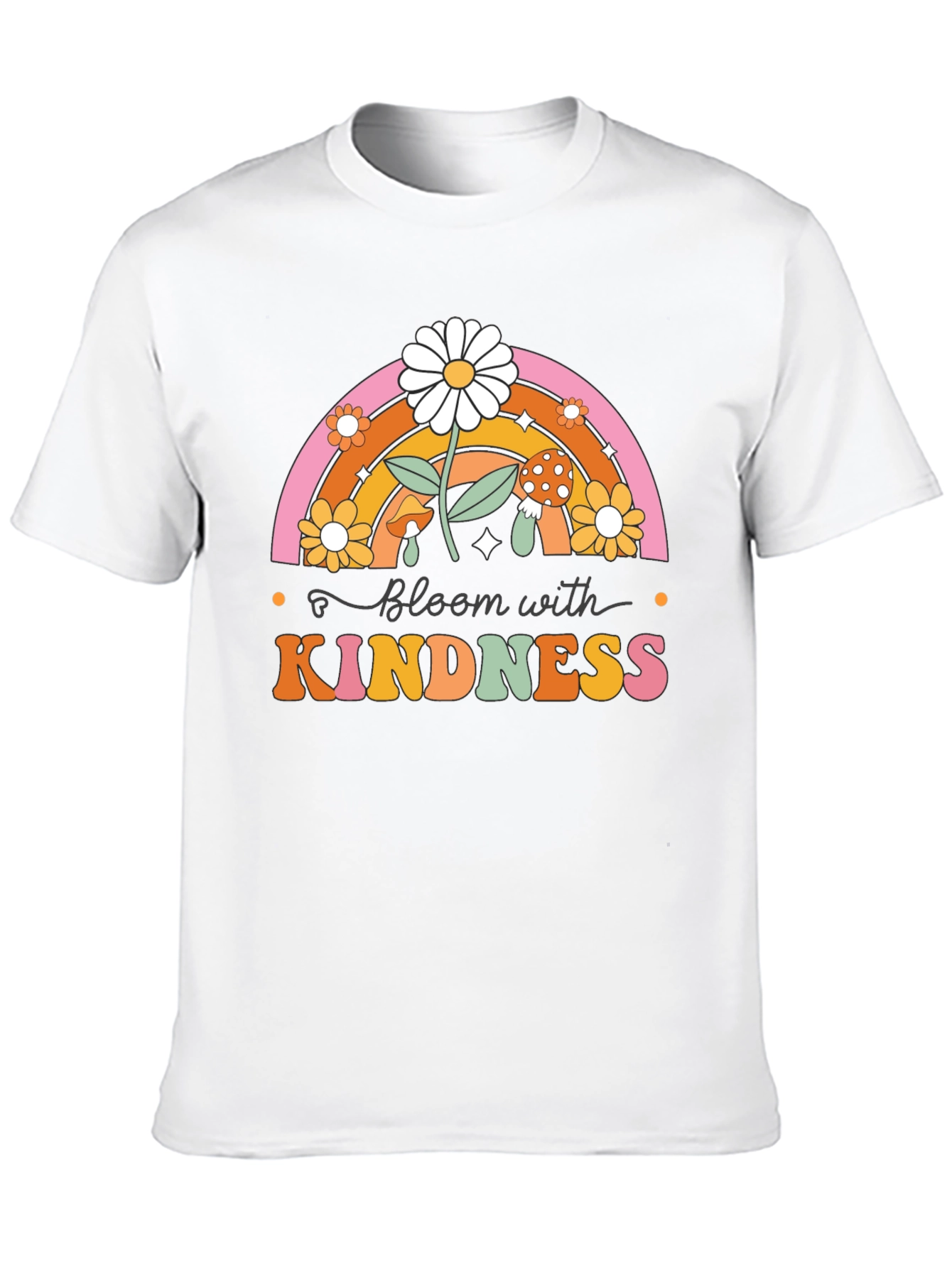 Bloom with Kindness Graphic T-Shirt