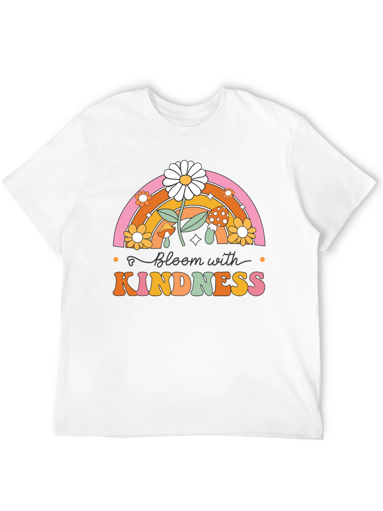 Bloom with Kindness Graphic T-Shirt