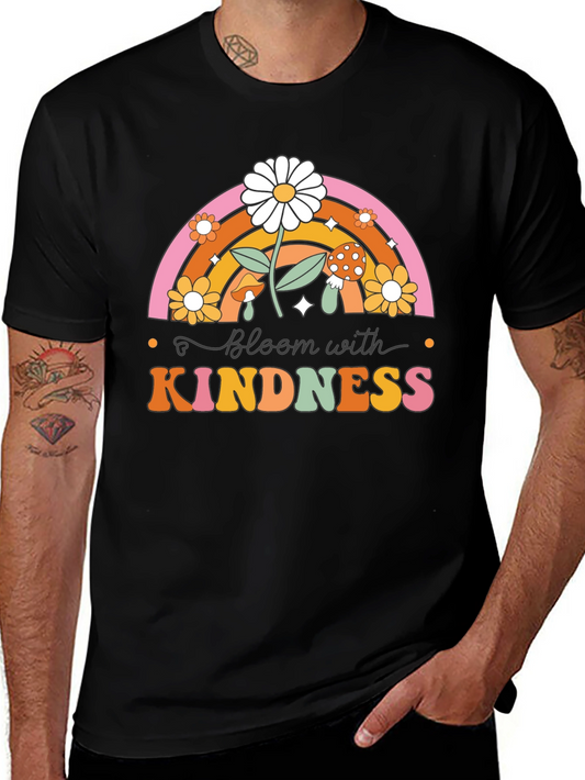 Bloom with Kindness Graphic T-Shirt
