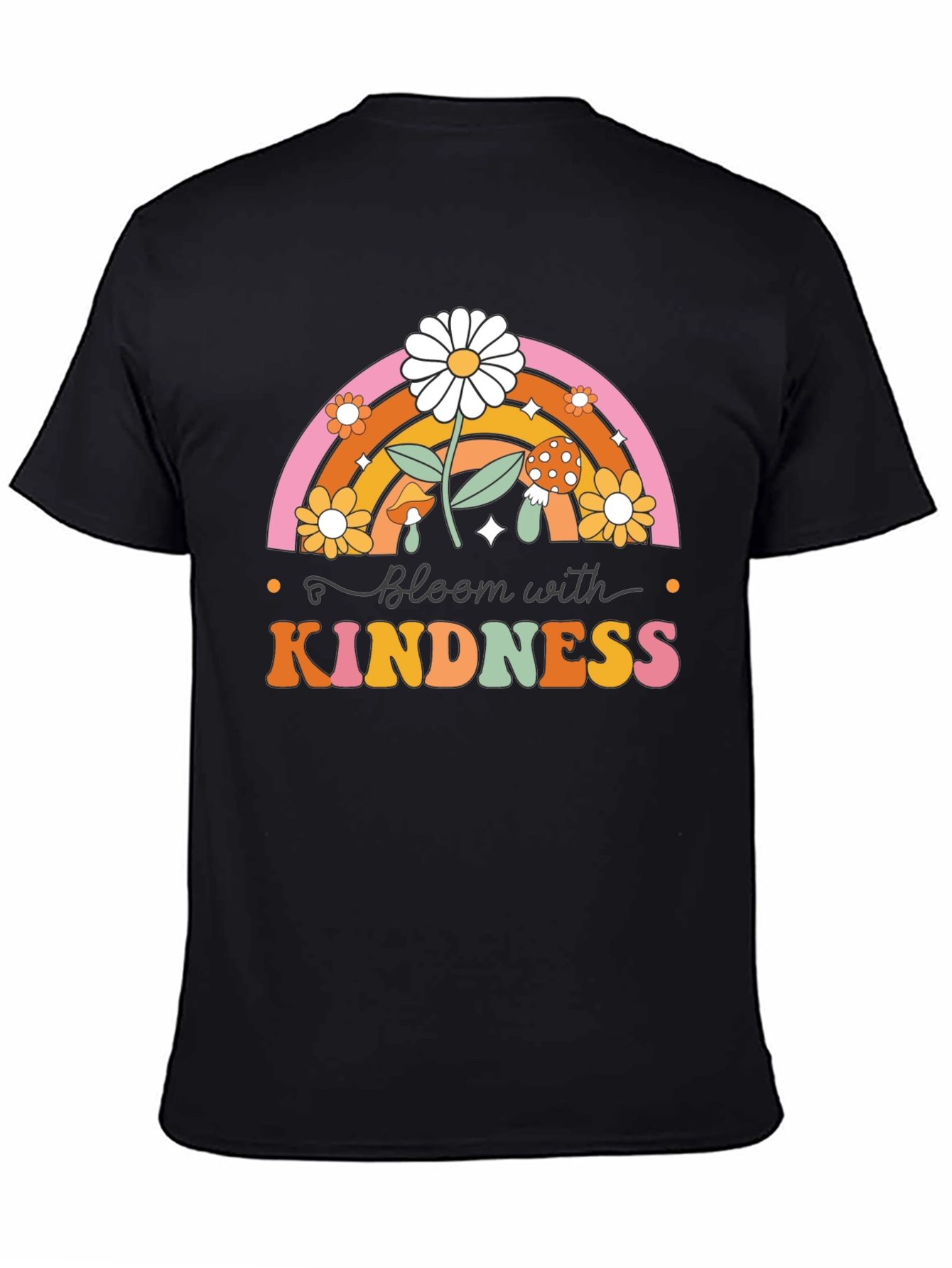 Bloom with Kindness Graphic T-Shirt