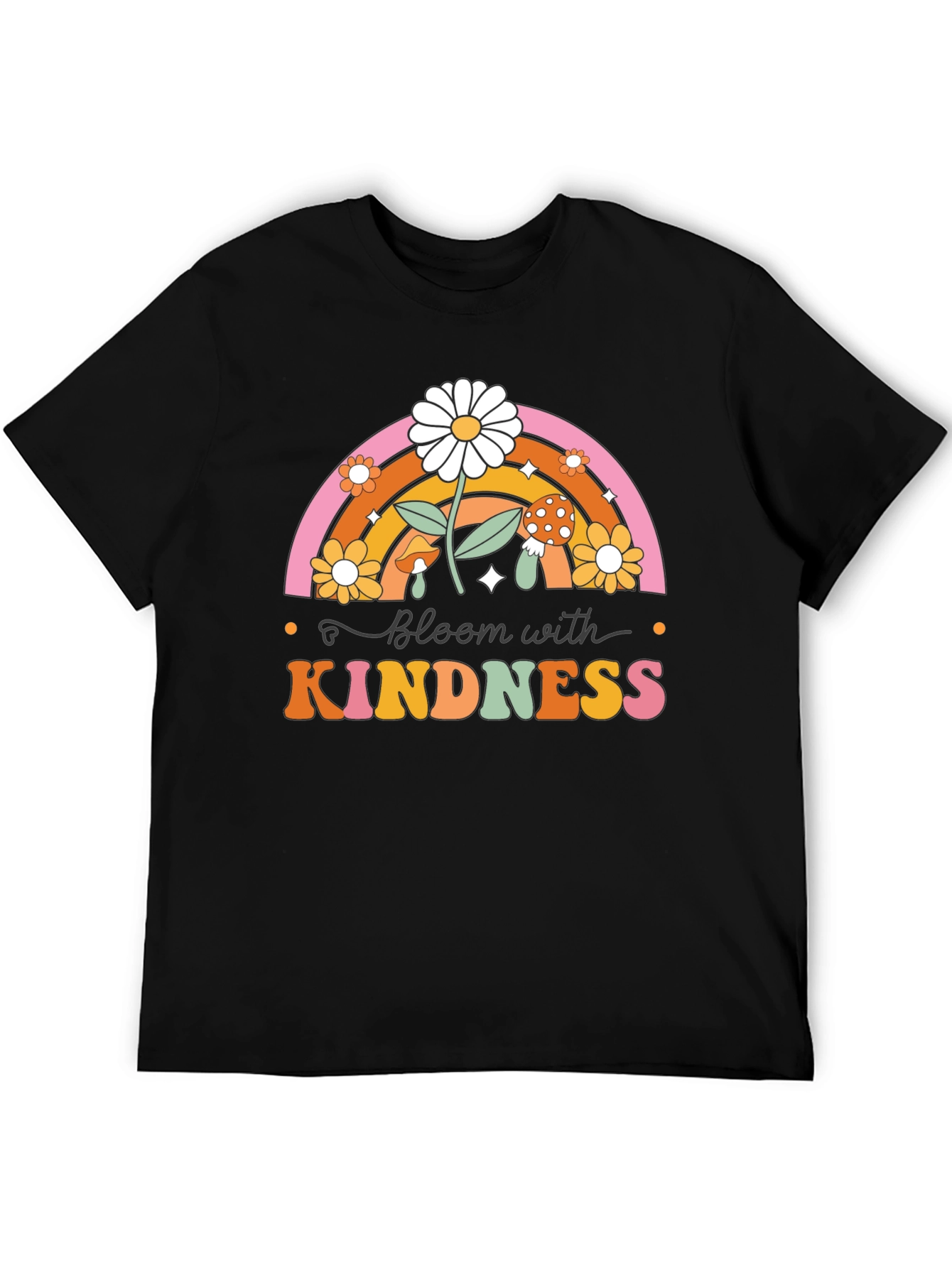 Bloom with Kindness Graphic T-Shirt