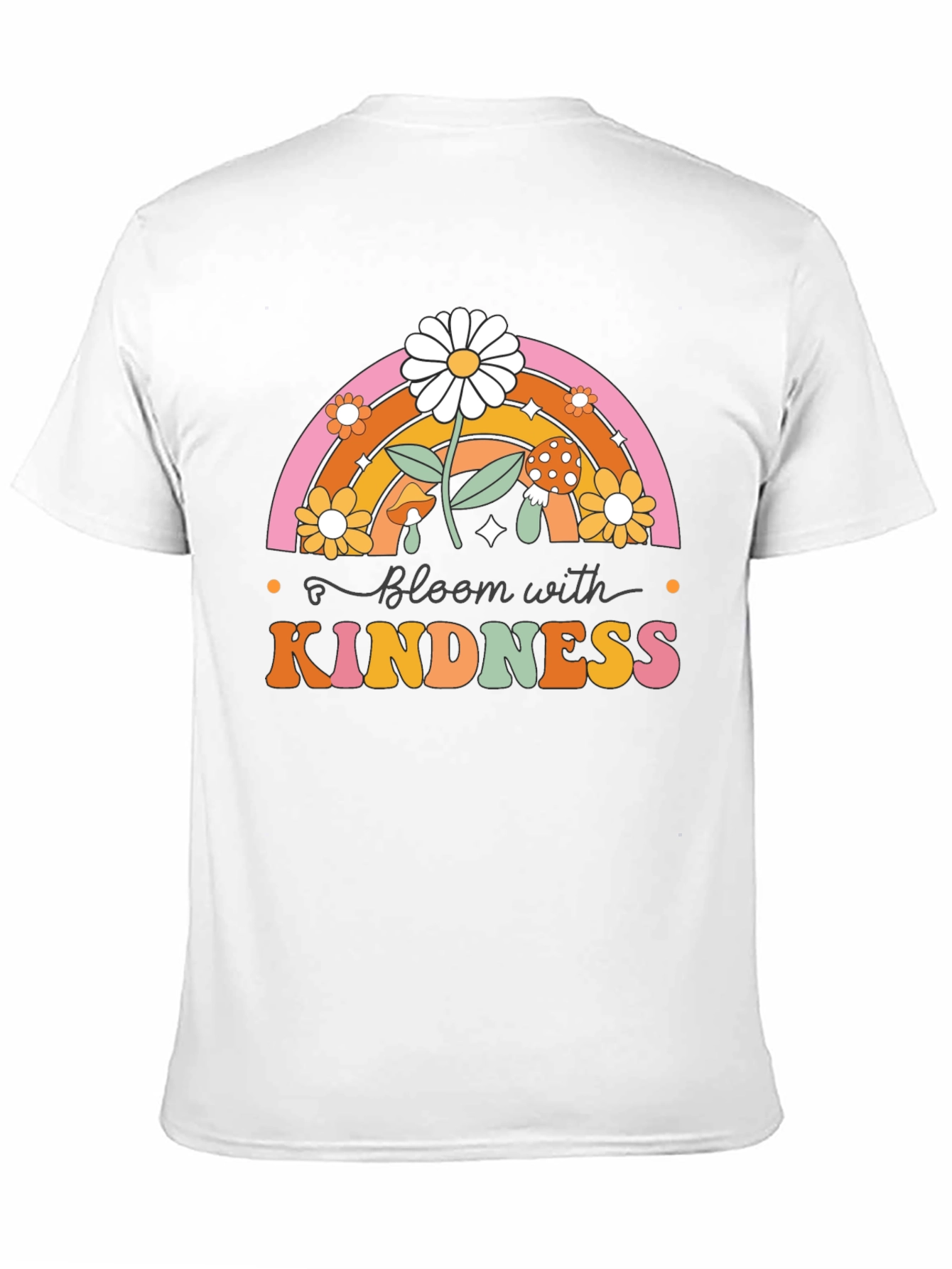 Bloom with Kindness Graphic T-Shirt