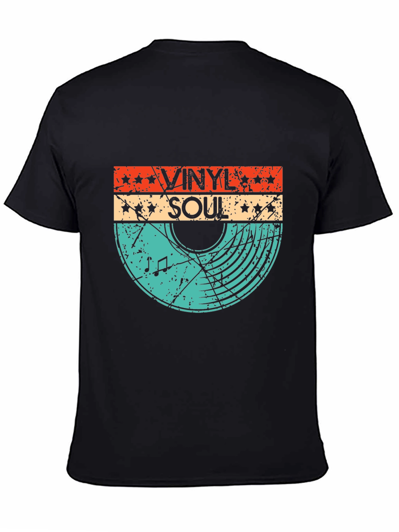 Retro Vinyl Soul Music T-Shirt