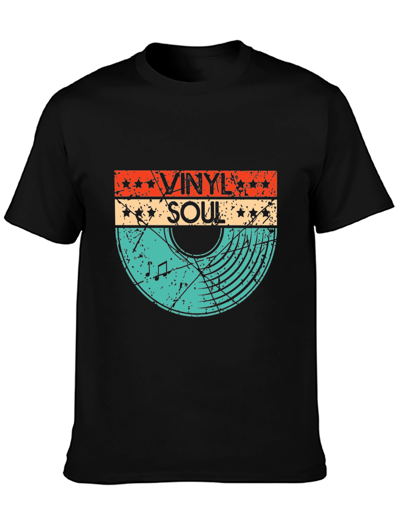 Retro Vinyl Soul Music T-Shirt