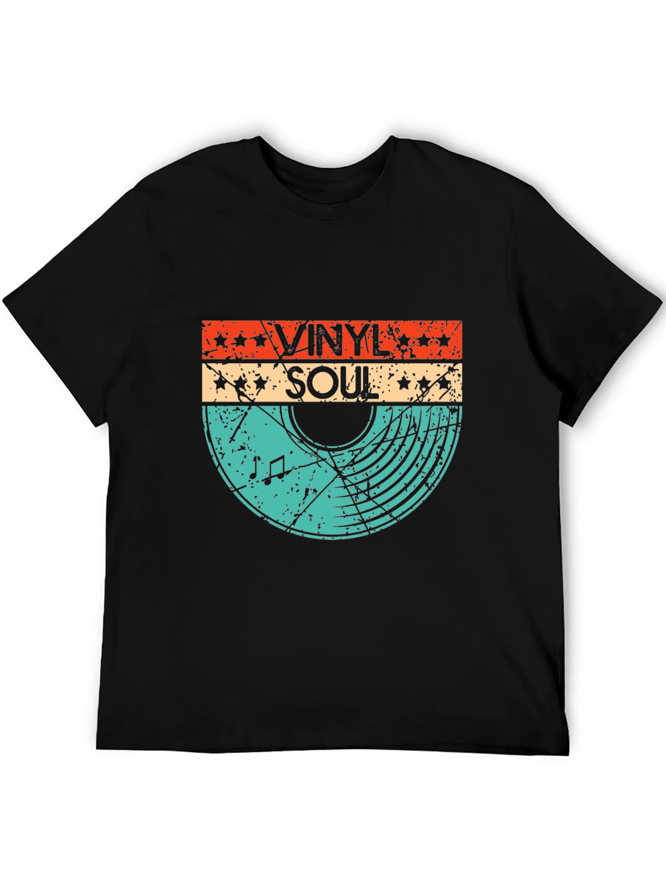 Retro Vinyl Soul Music T-Shirt