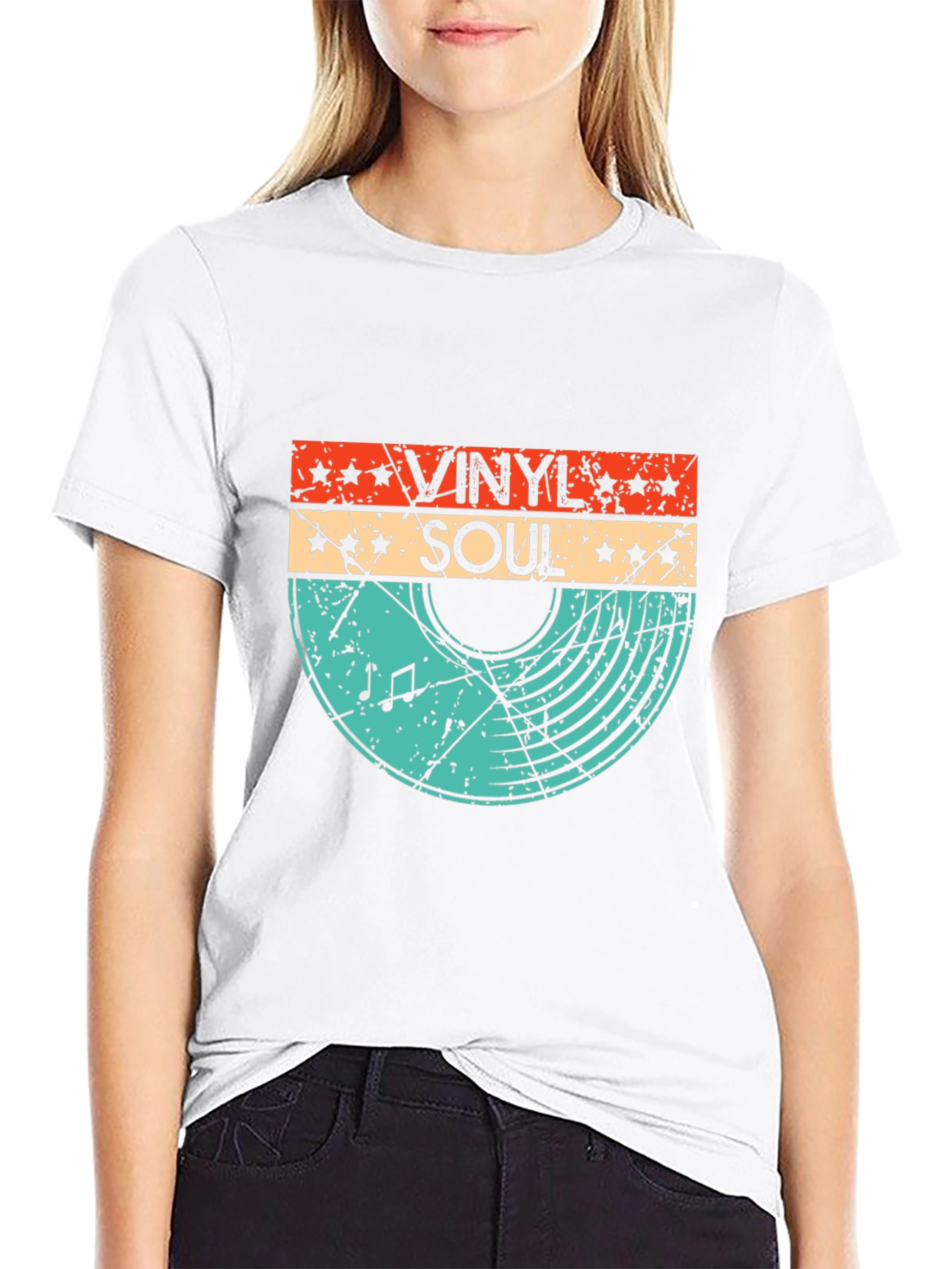 Retro Vinyl Soul Music T-Shirt