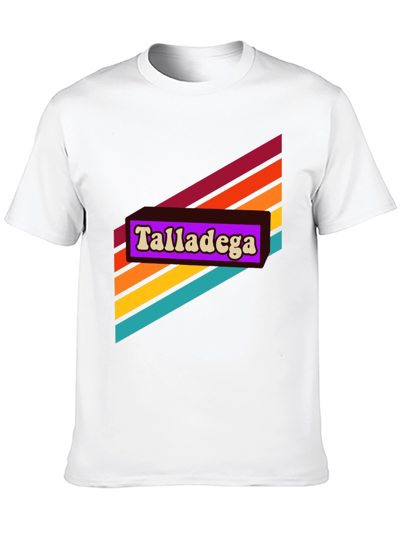 Retro Talladega Graphic Tee - Black