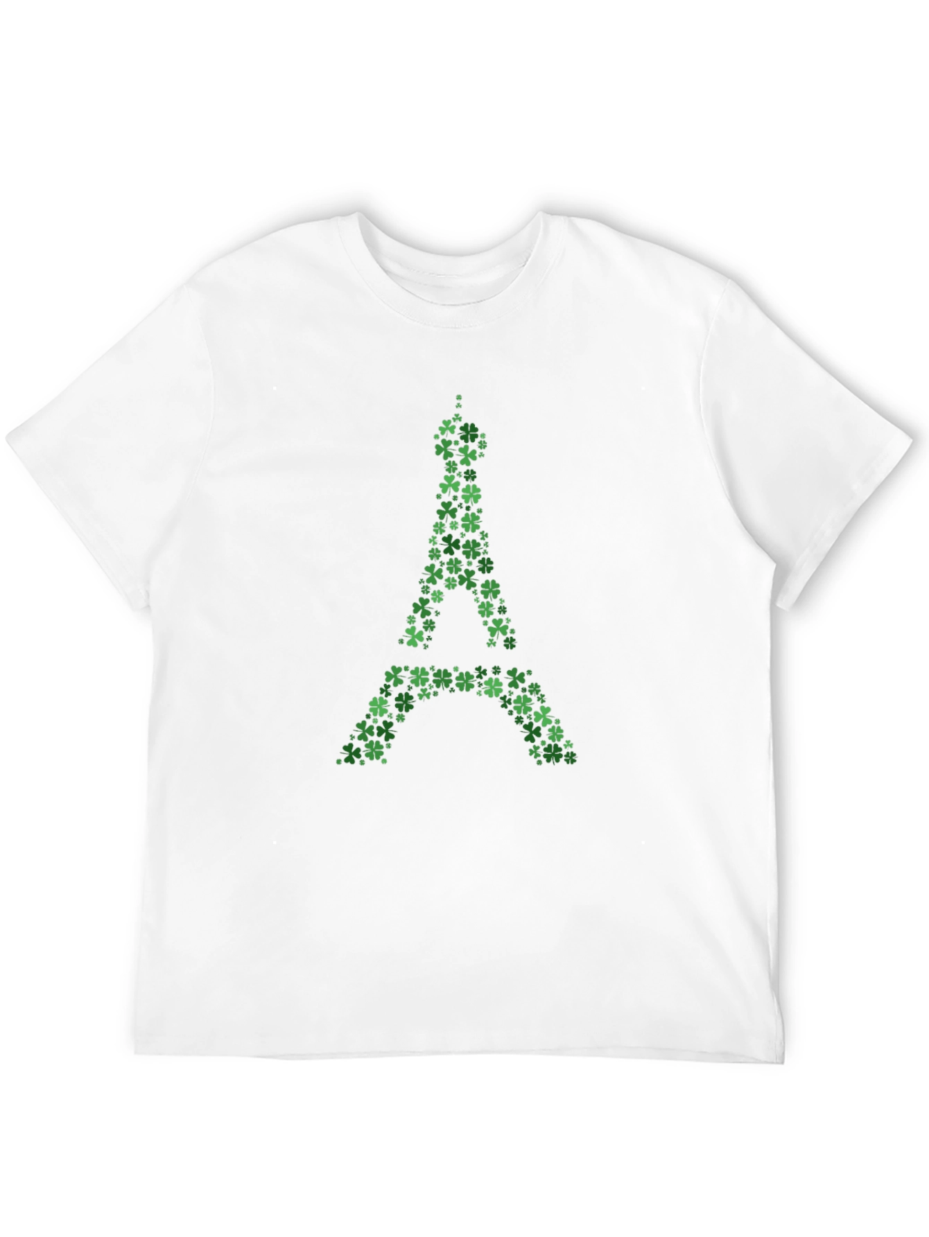 Lucky Eiffel Tower Shamrock T-Shirt