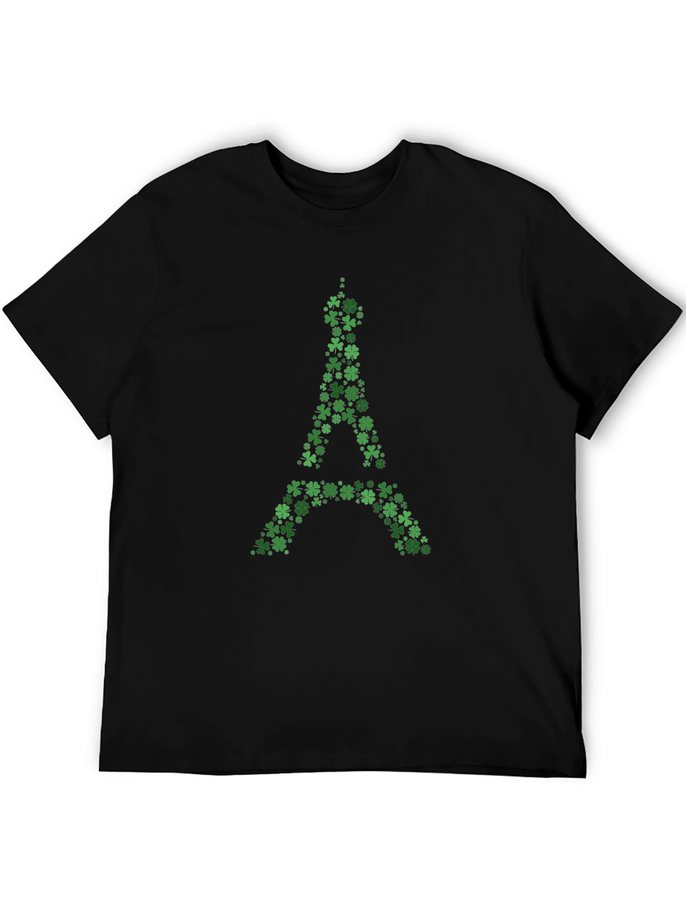 Lucky Eiffel Tower Shamrock T-Shirt