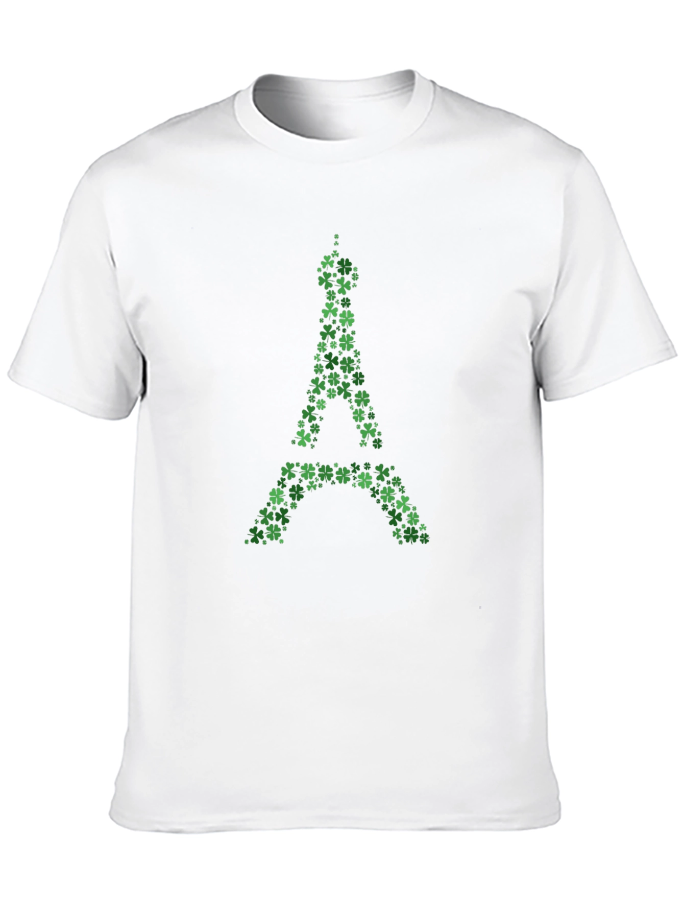 Lucky Eiffel Tower Shamrock T-Shirt