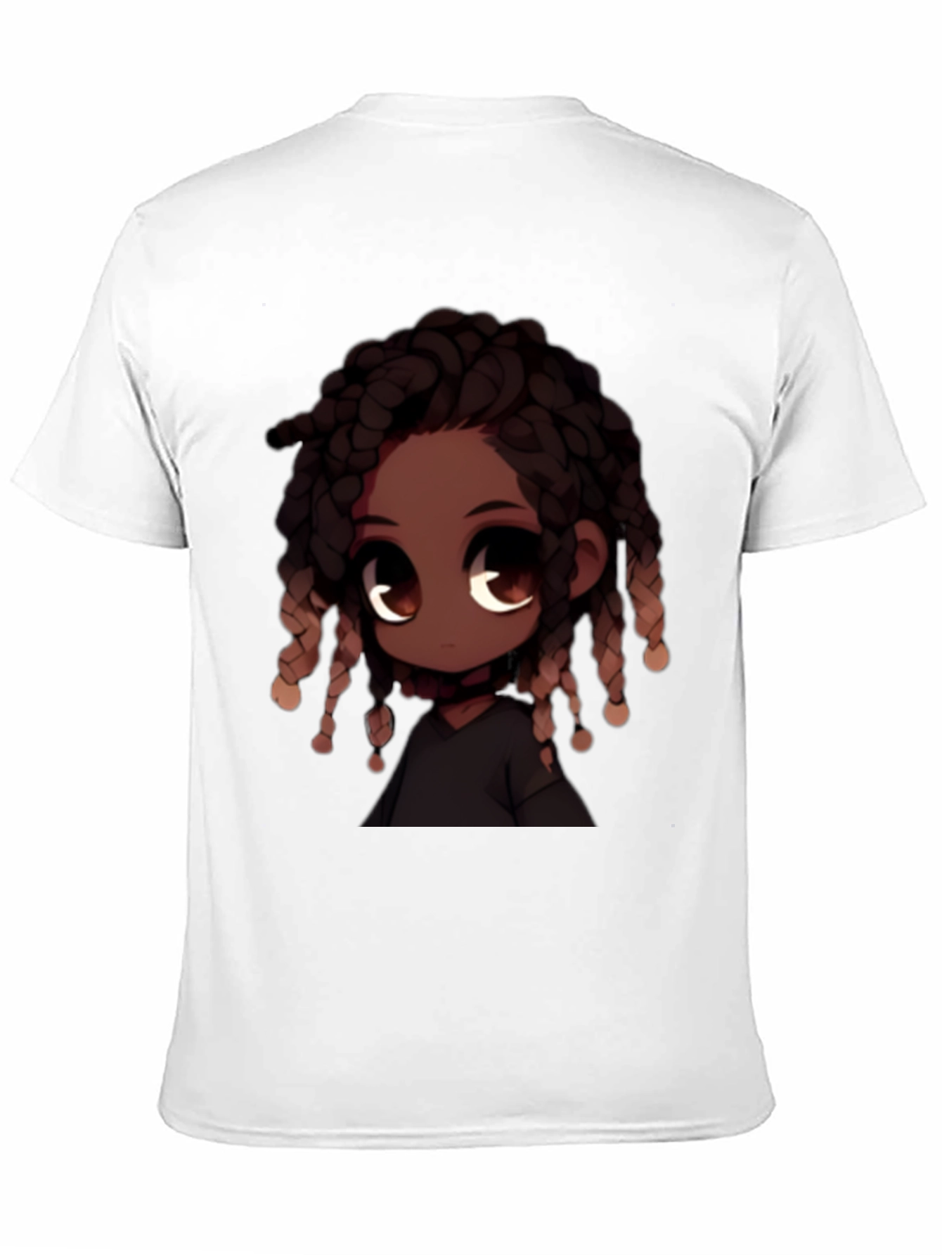 Anime Character Black T-Shirt