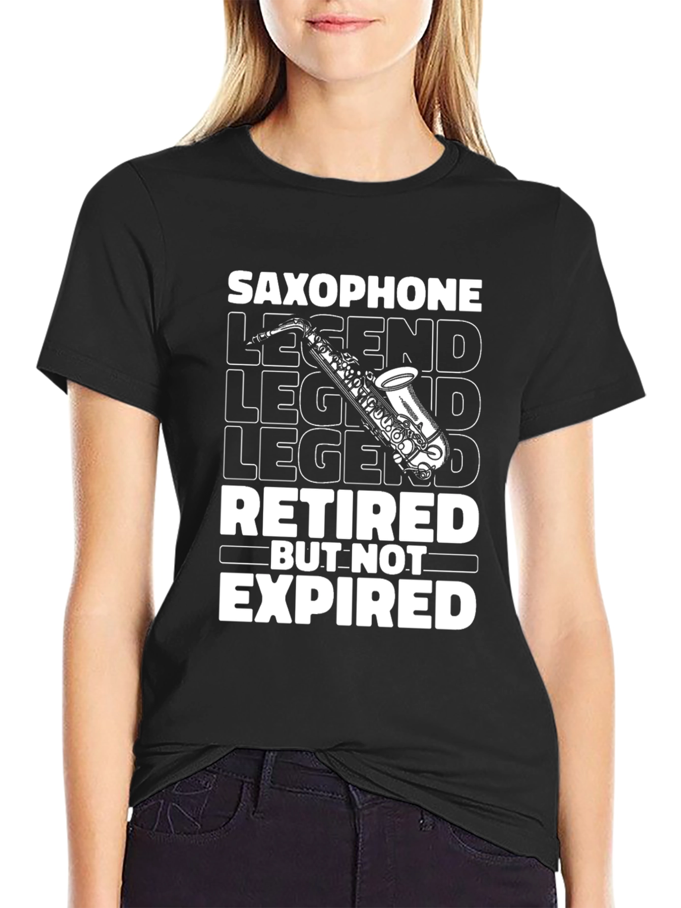 Saxophone Legend Retired But Not Expired T-Shirt