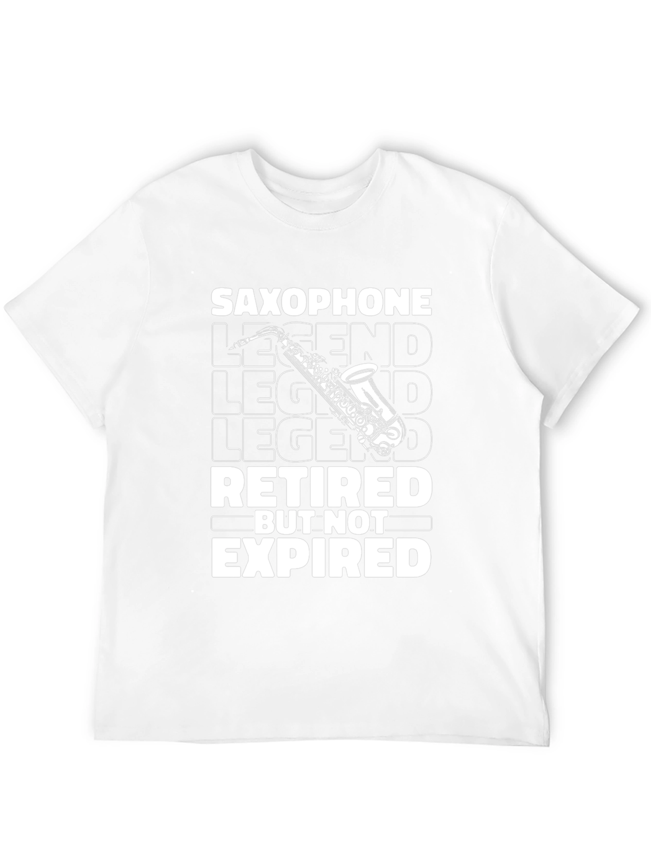 Saxophone Legend Retired But Not Expired T-Shirt