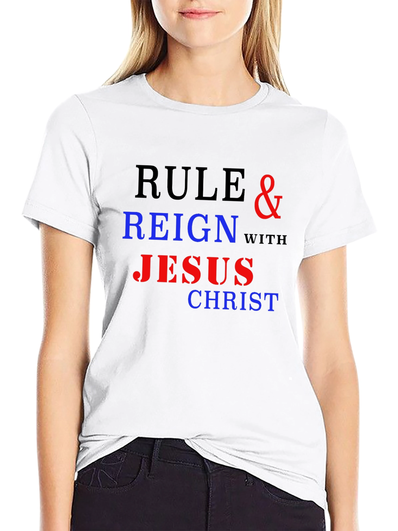Rule & Reign With Jesus Christ Graphic Tee
