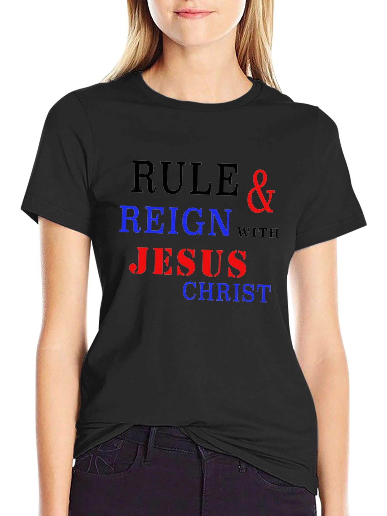 Rule & Reign With Jesus Christ Graphic Tee