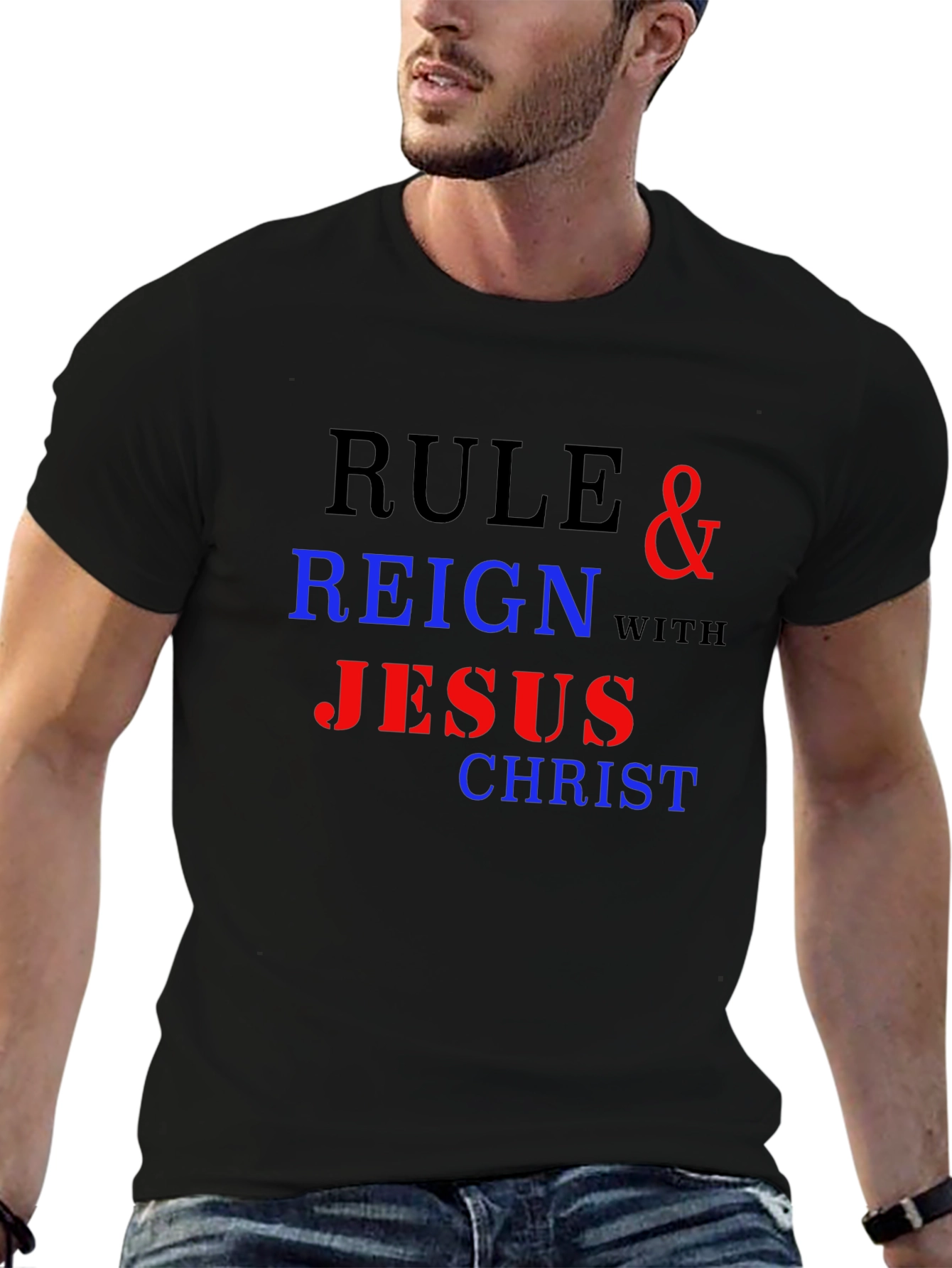 Rule & Reign With Jesus Christ Graphic Tee