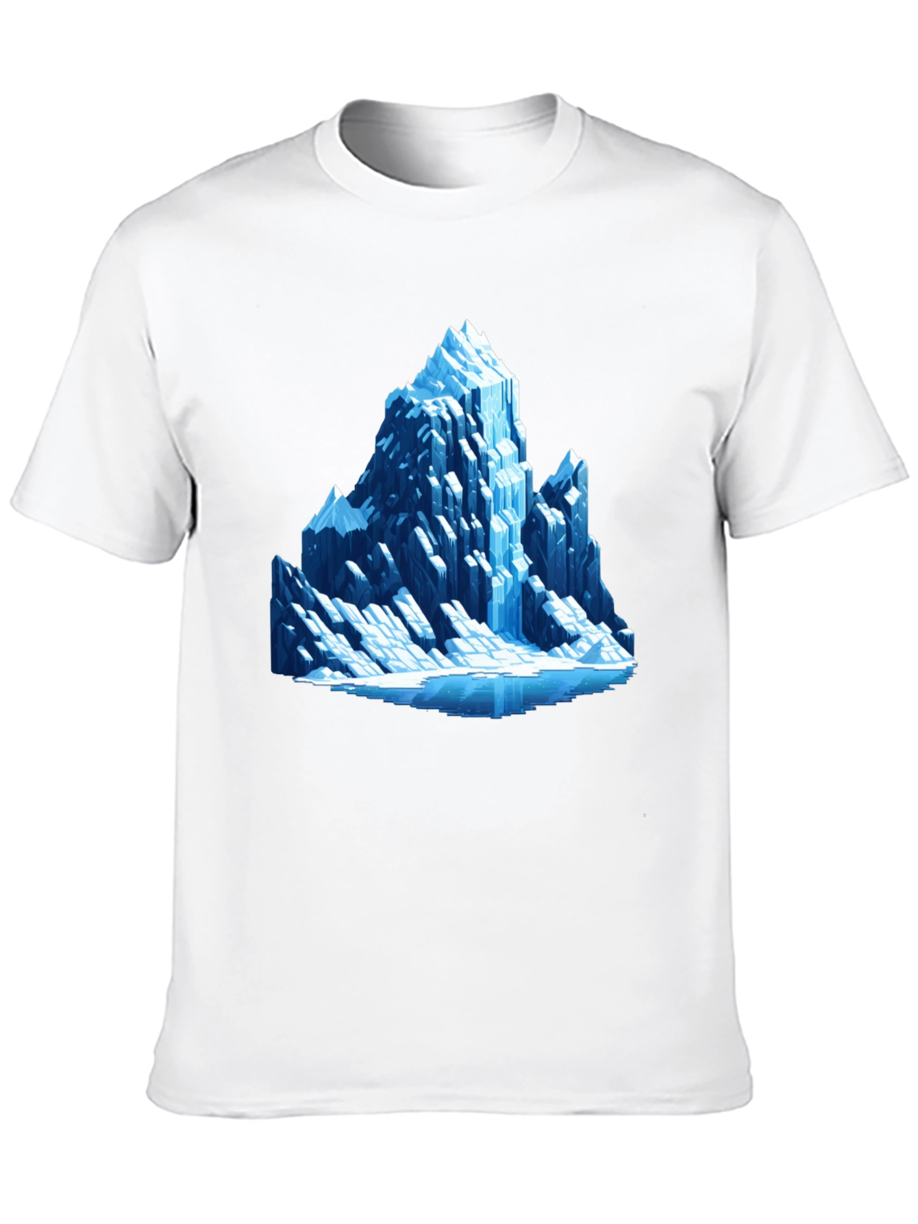 Ice Mountain Graphic Tee - Black