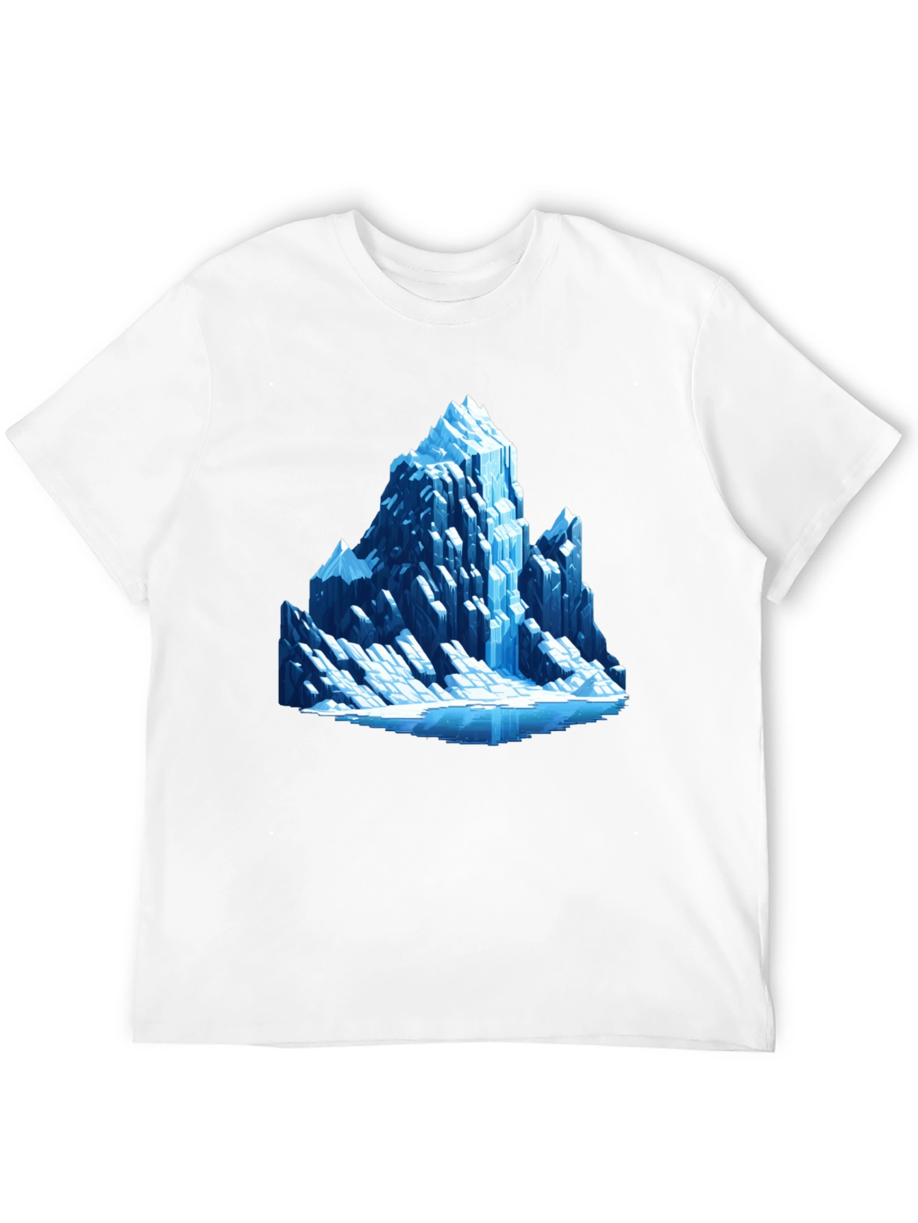 Ice Mountain Graphic Tee - Black