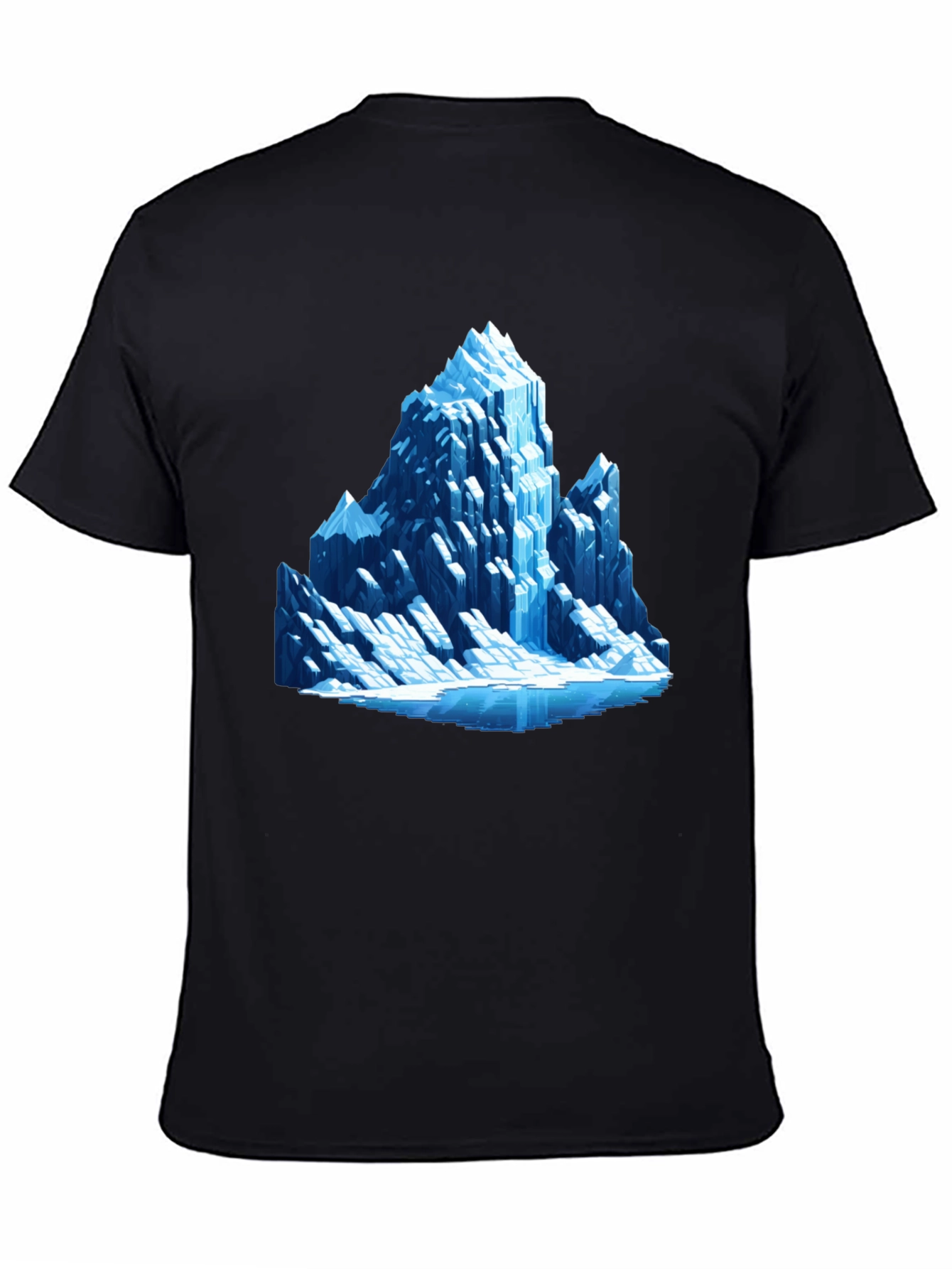 Ice Mountain Graphic Tee - Black