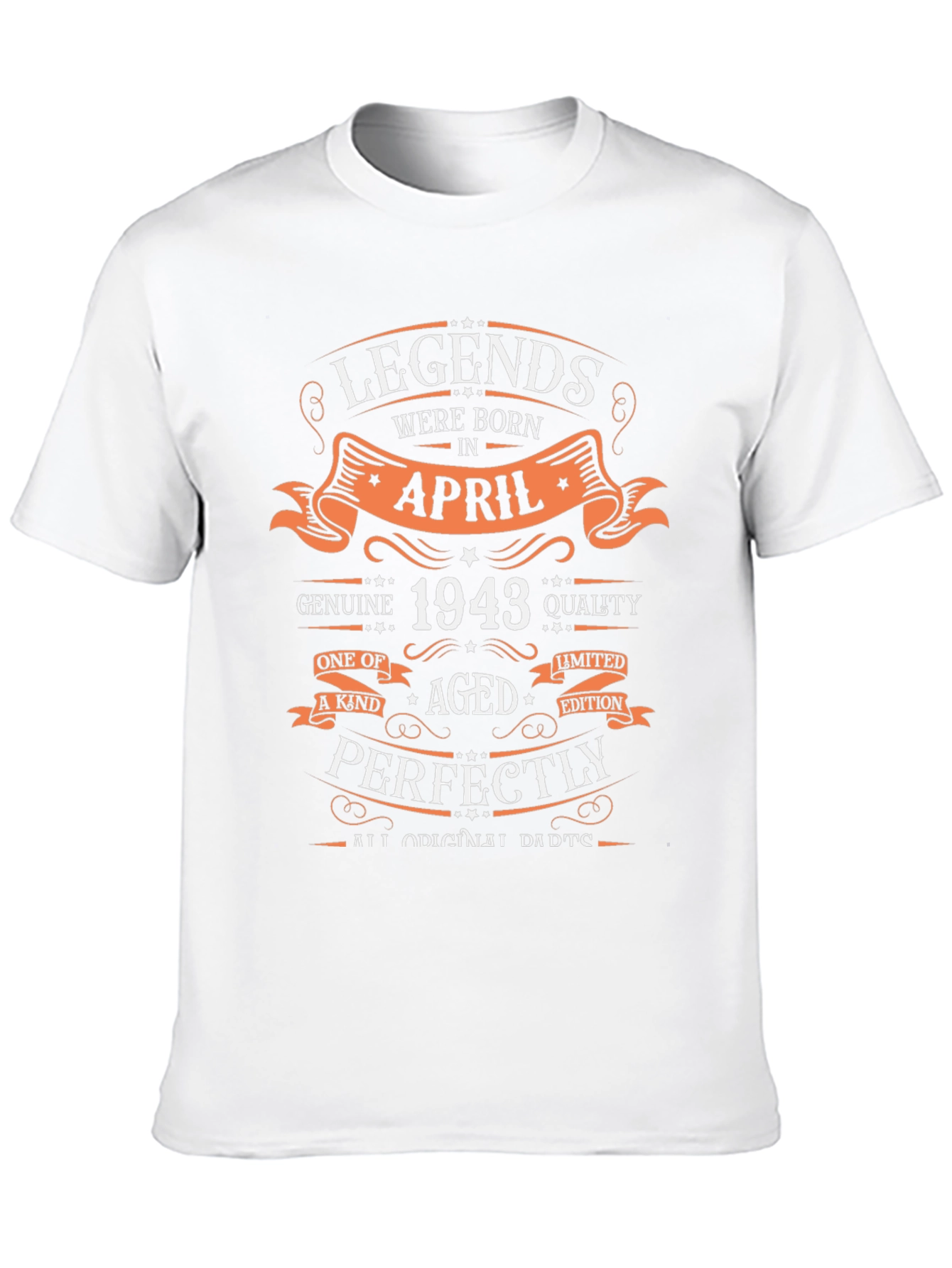 Legends Born in April 1943 T-Shirt