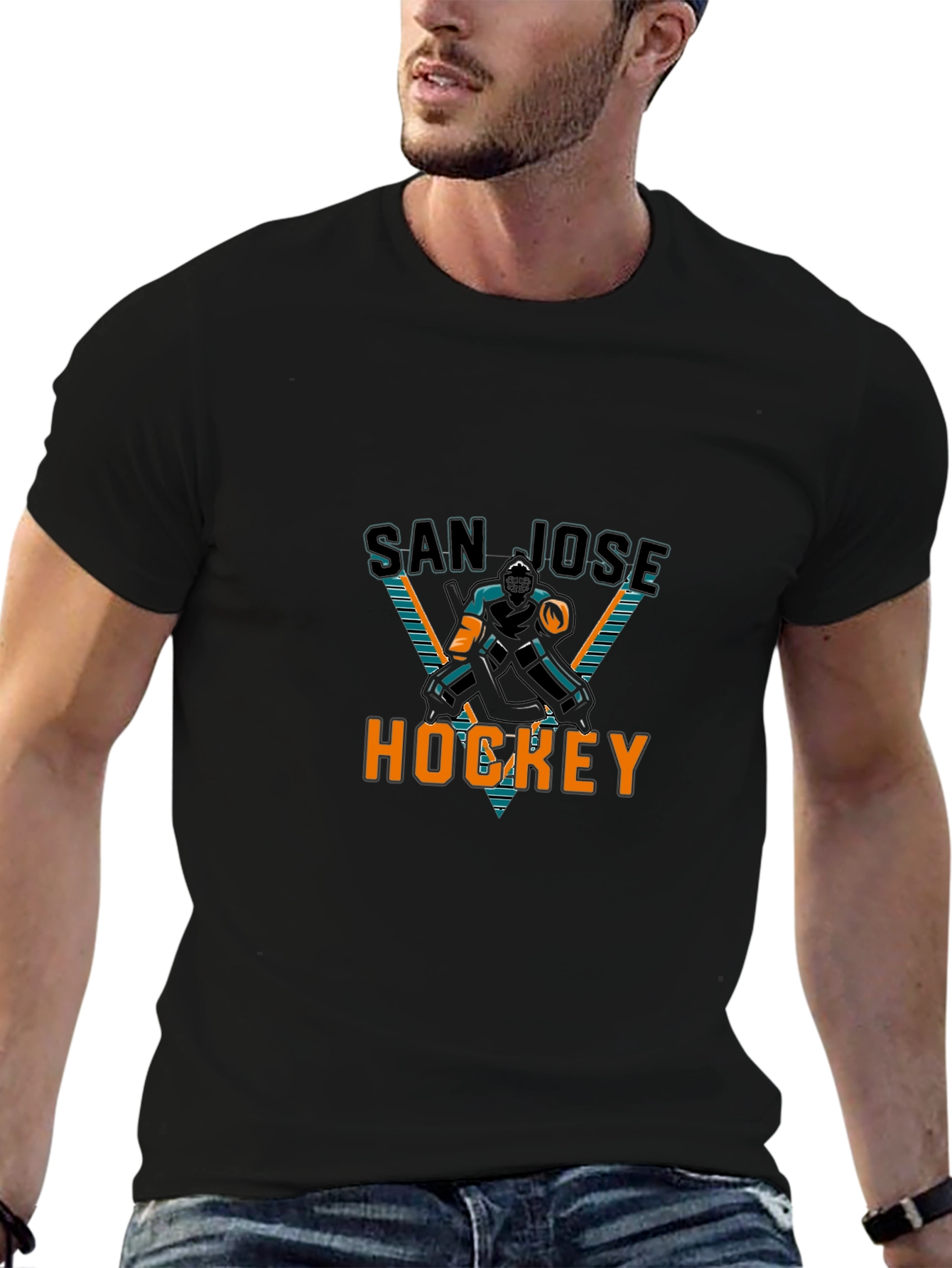 San Jose Hockey Graphic T-Shirt