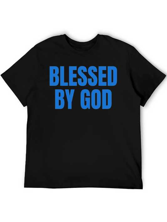 Blessed By God Graphic T-Shirt - Christian Apparel