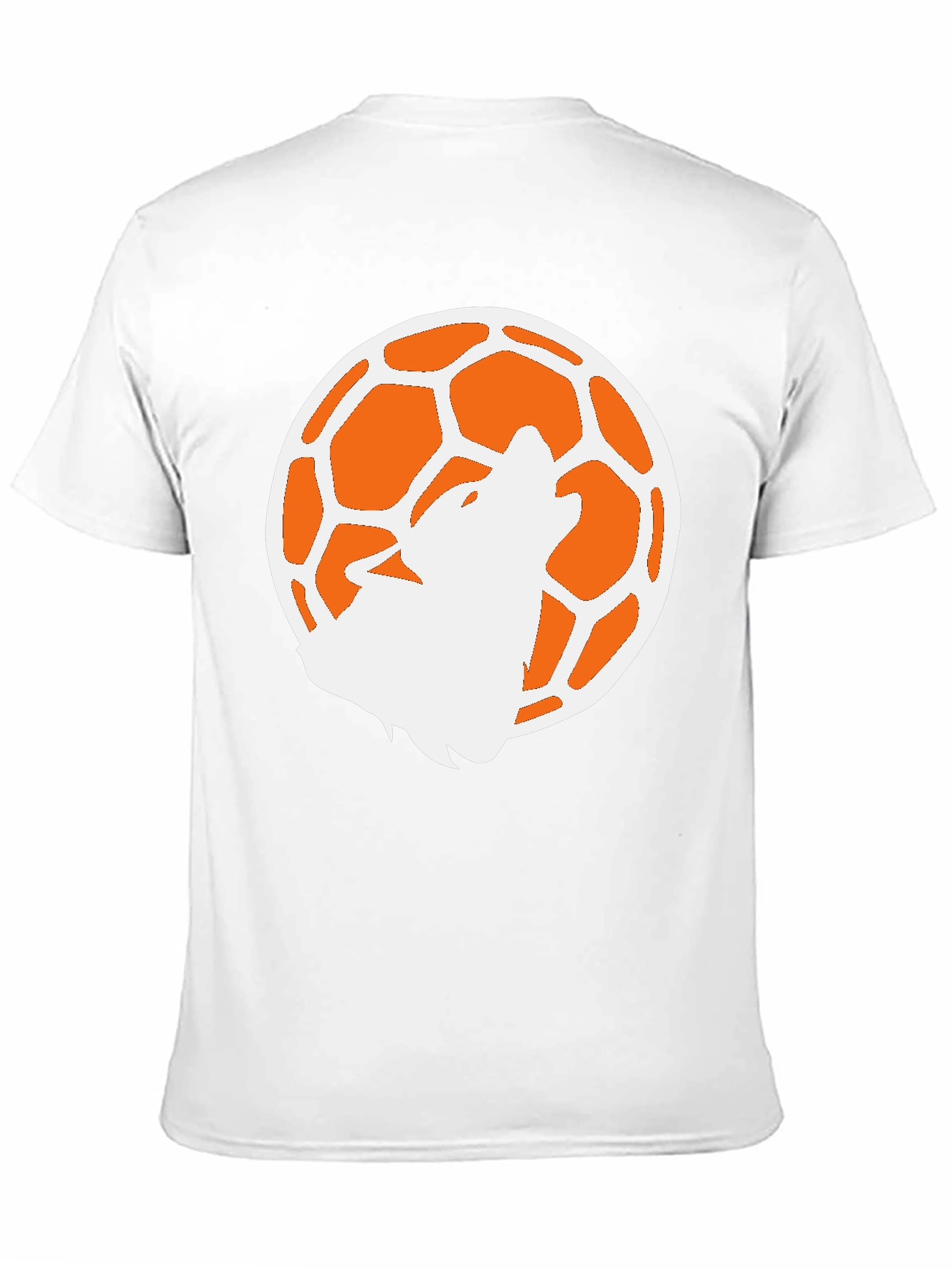 Wolf Moon Soccer Black T-Shirt