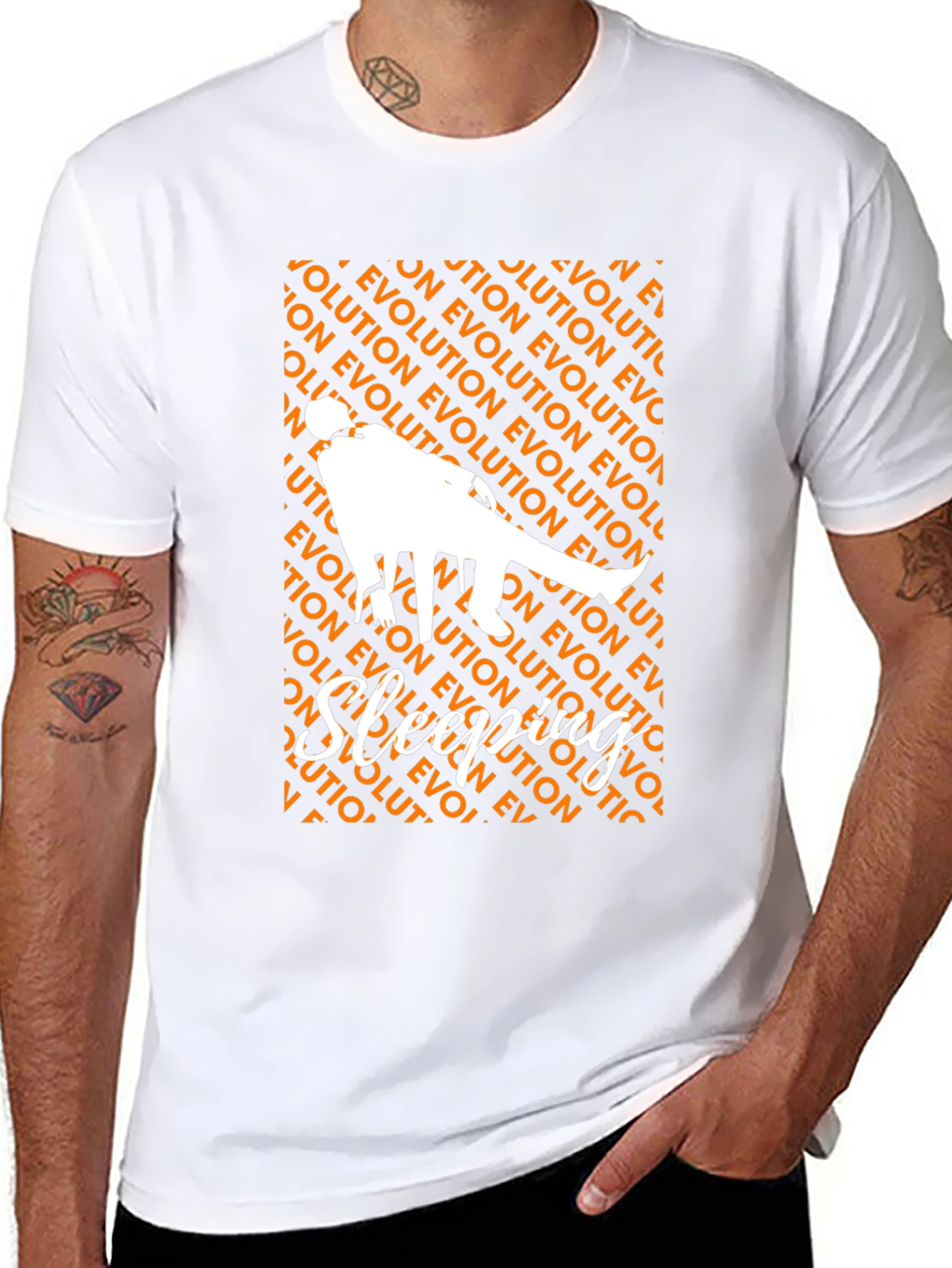 Evolution Sleeping T-Shirt