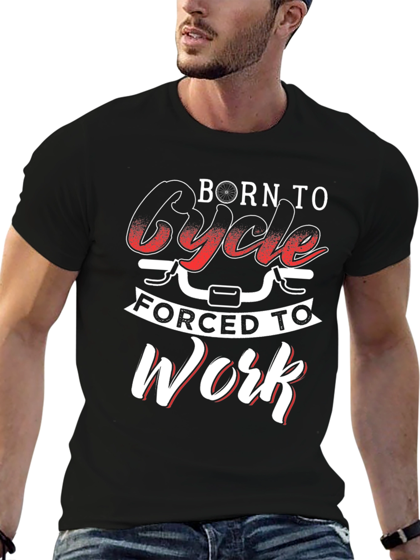 Born to Cycle T-Shirt - Cycling Fan Apparel